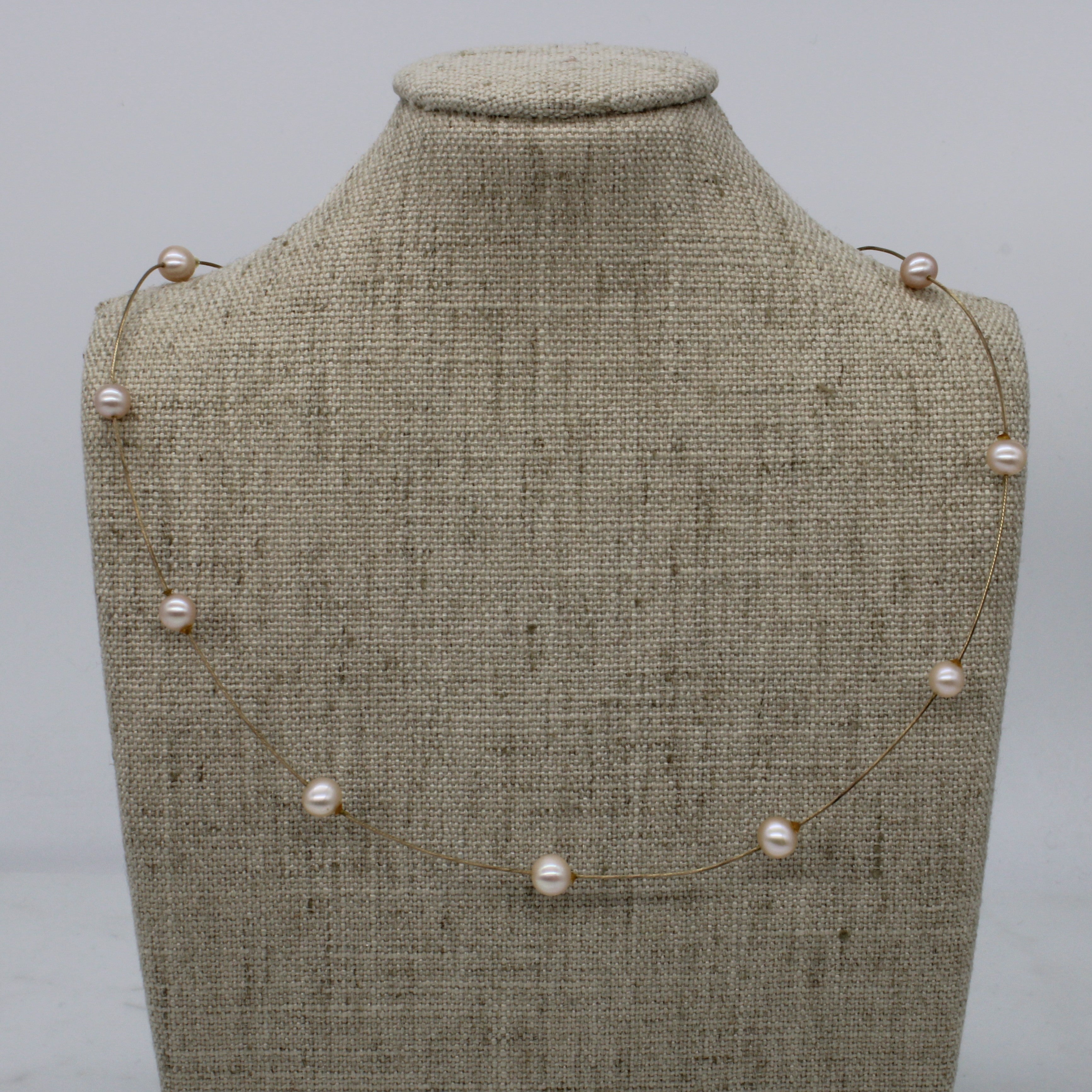 Pearl Choker Necklace | 16" |