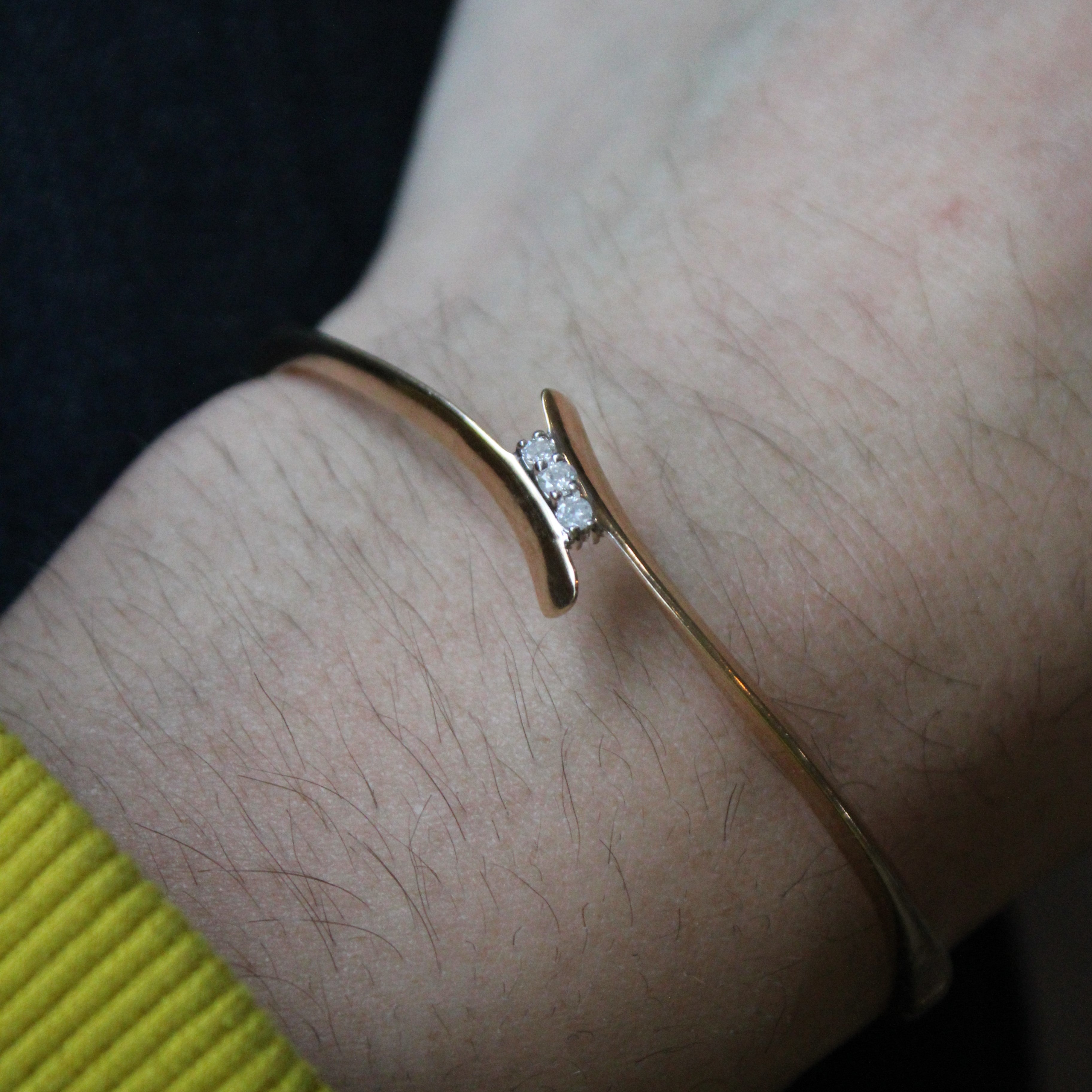 Diamond Tension Set Bracelet | 0.12ctw | 7.5" |