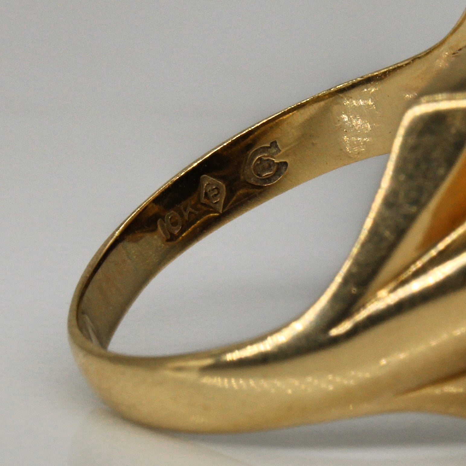 Onyx Cameo Ring | 3.65ct | SZ 10.5 |