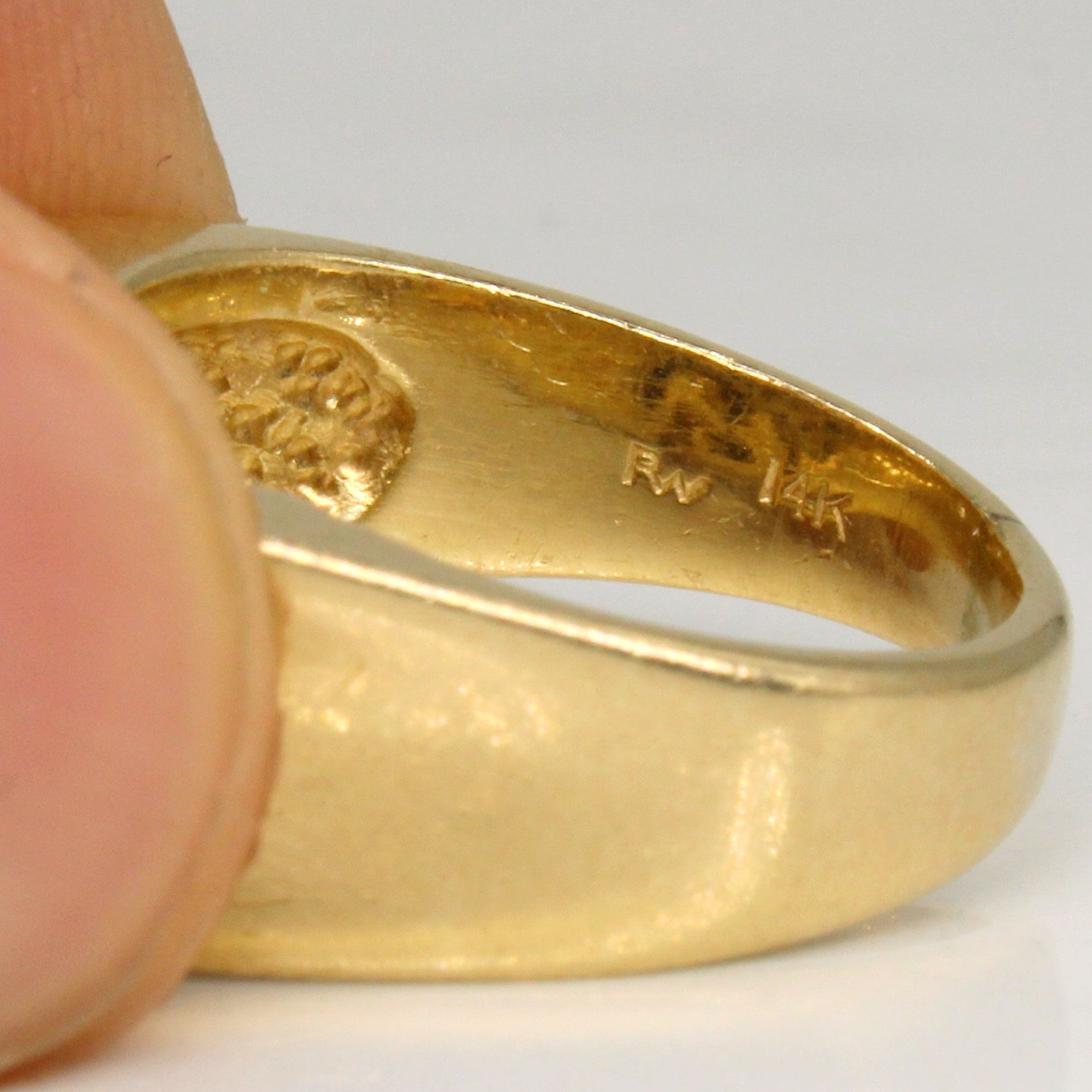 Diamond Initial 'M.S.' Ring | 0.11ctw | SZ 6 |