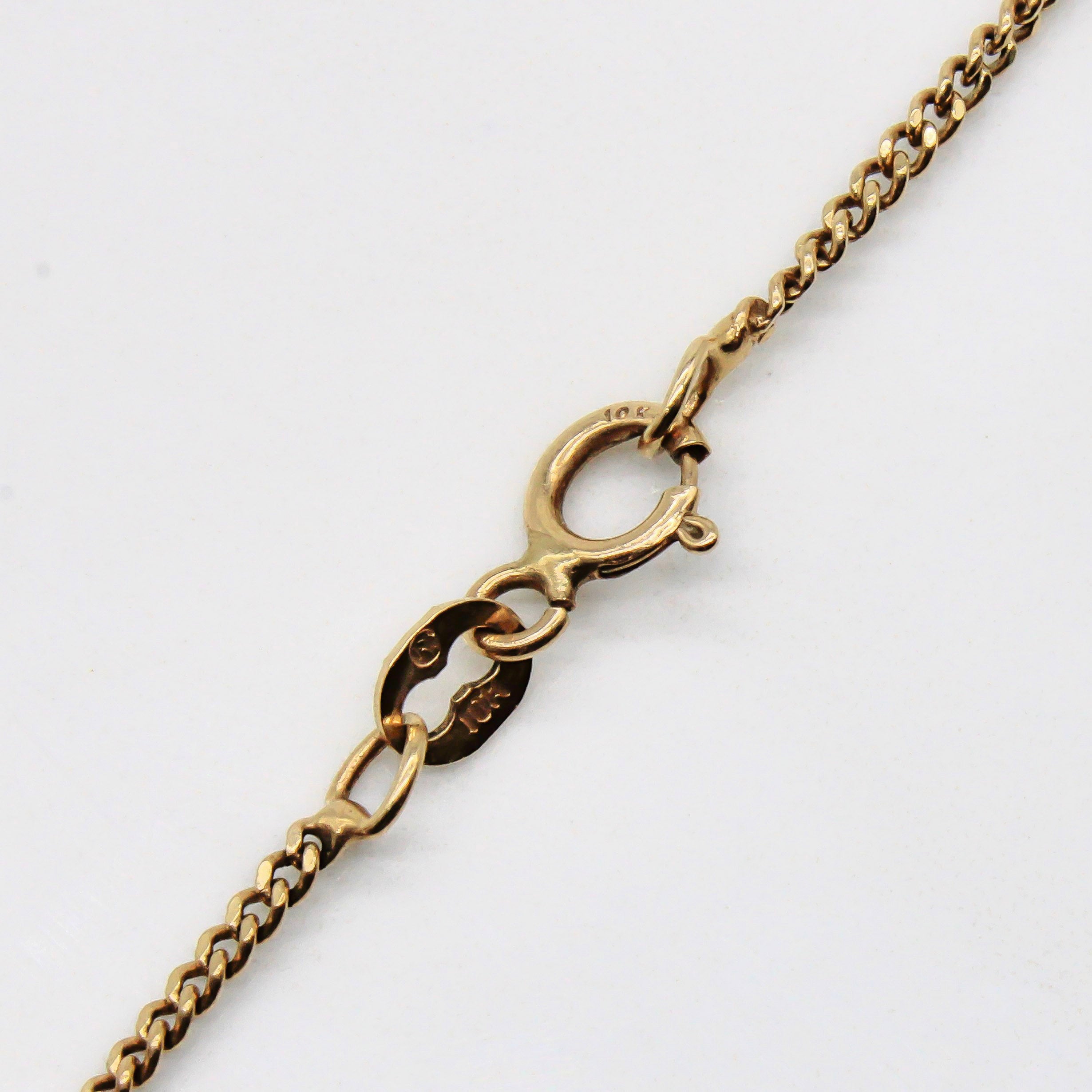 10k Yellow Gold Cuban Link Chain | 19" |