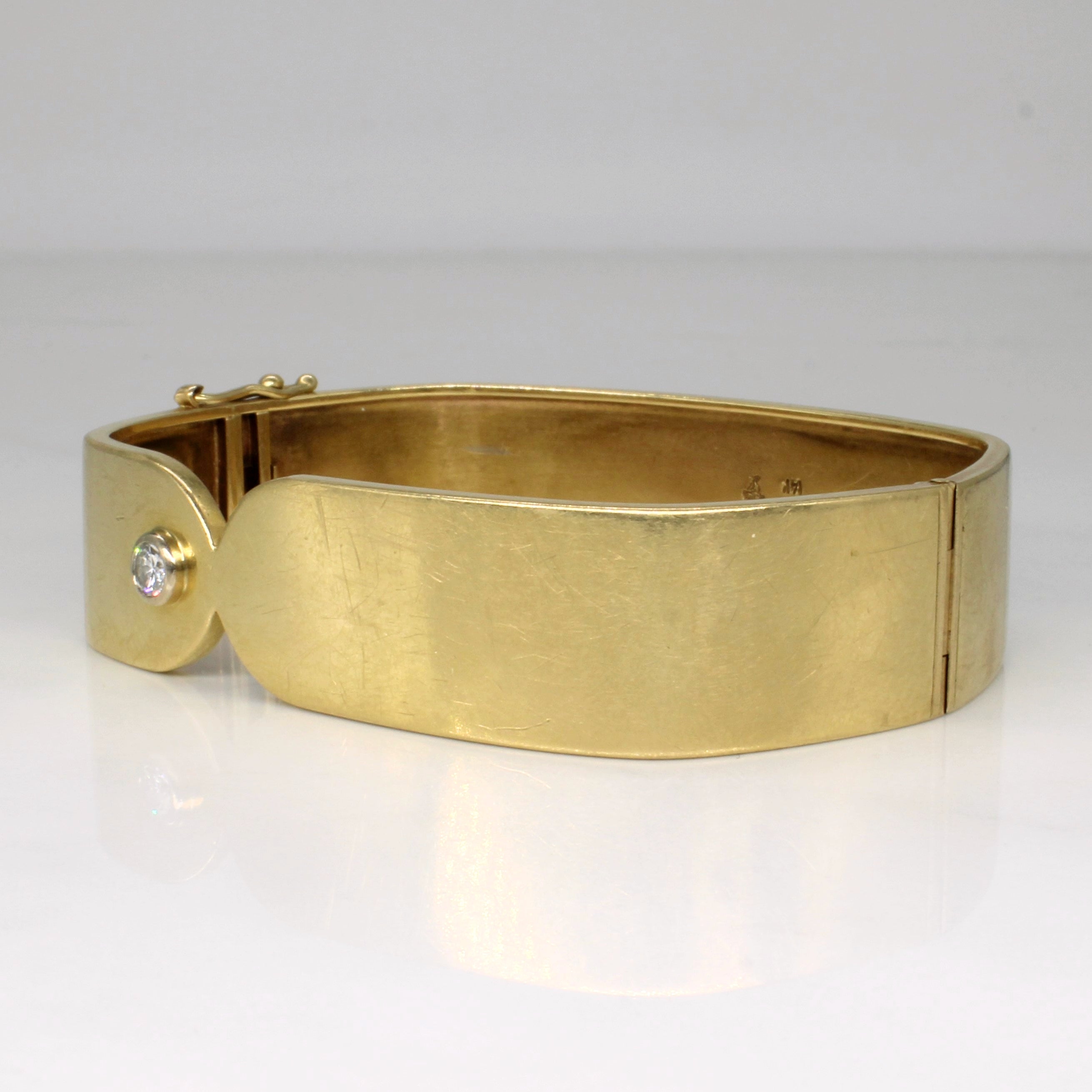 Diamond Cuff Bracelet | 0.19ct | 7" |