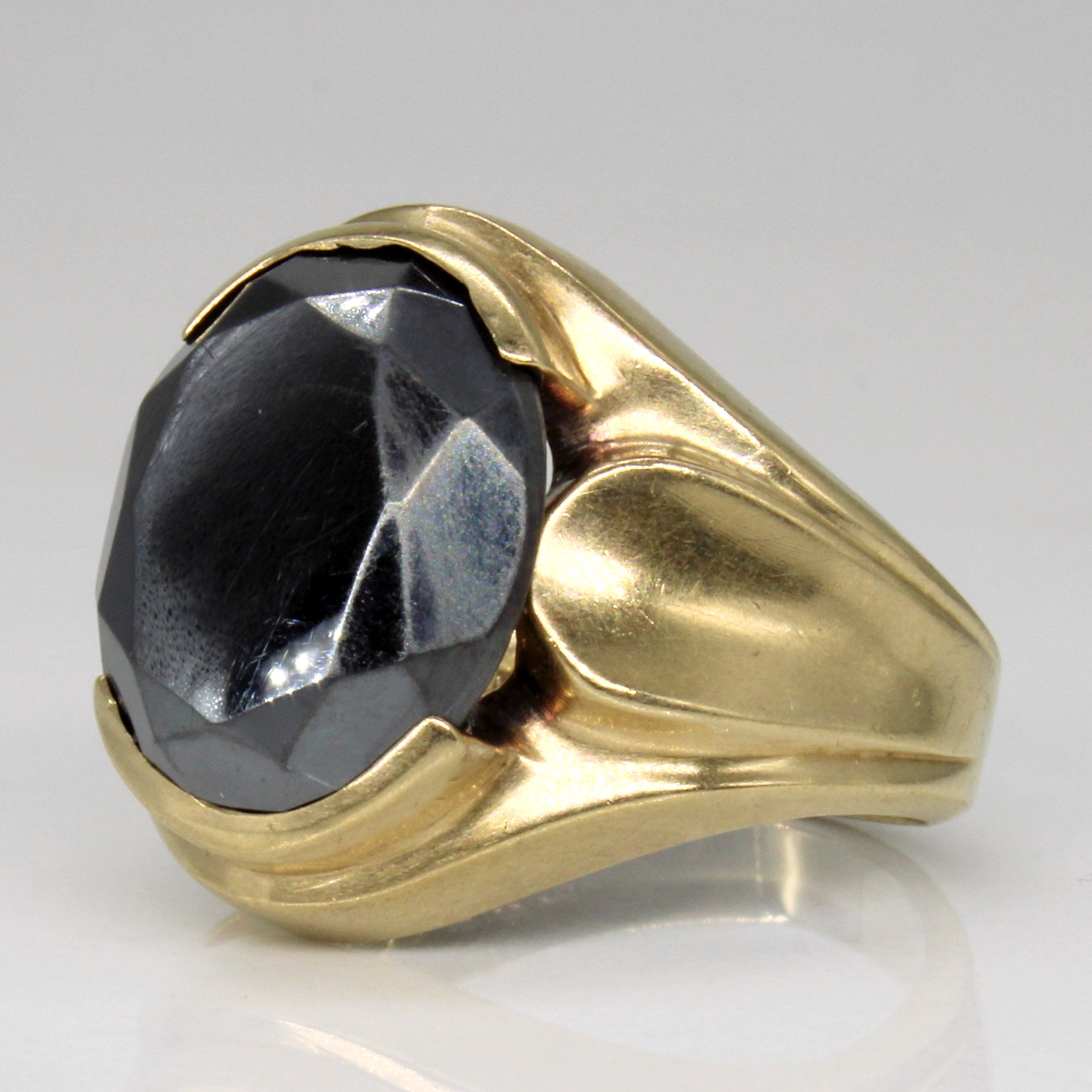 Hematite Cocktail Ring | 6.50ct | SZ 6 |