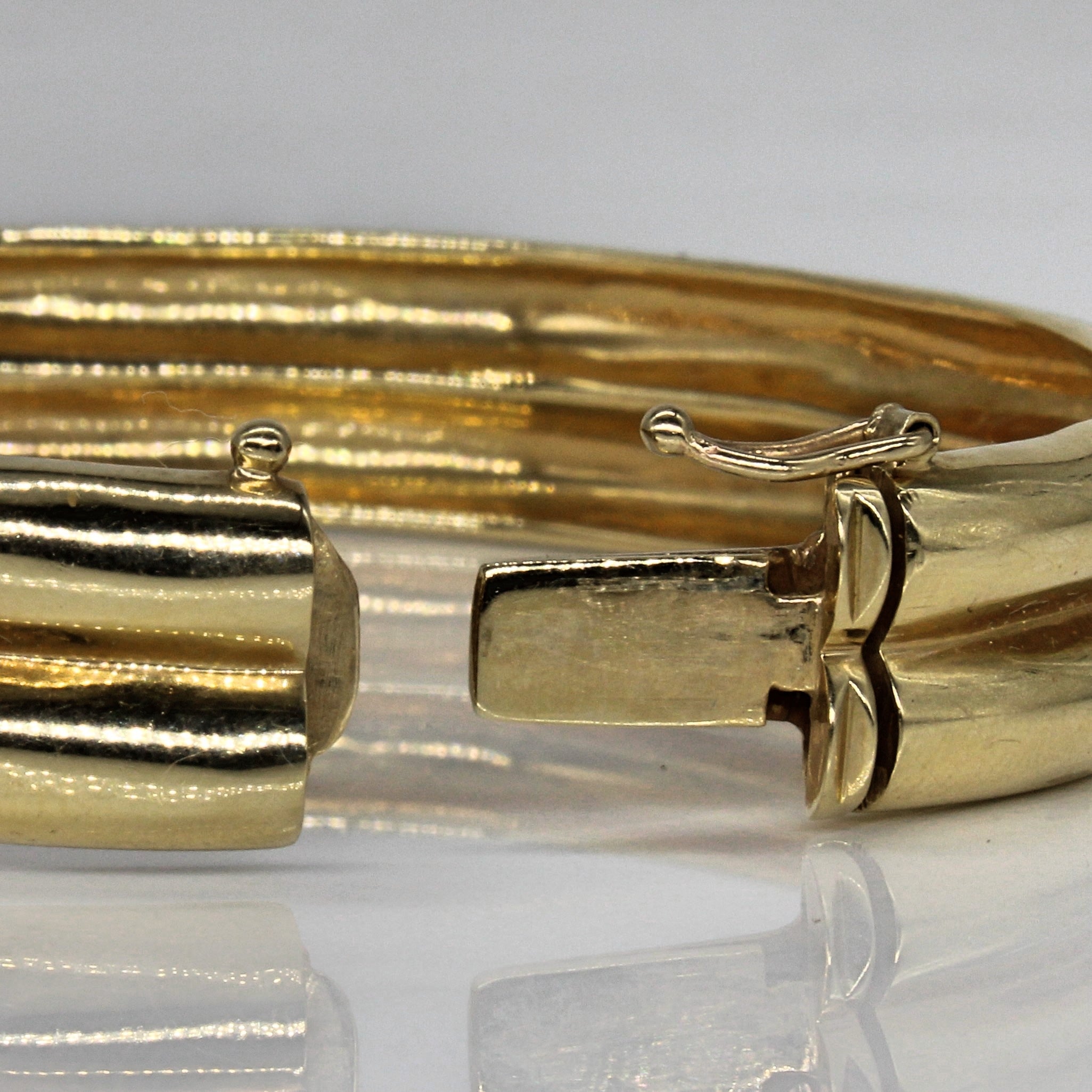 Step Cut Sapphire & Diamond Cuff Bracelet | 2.70ct, 1.00ctw |