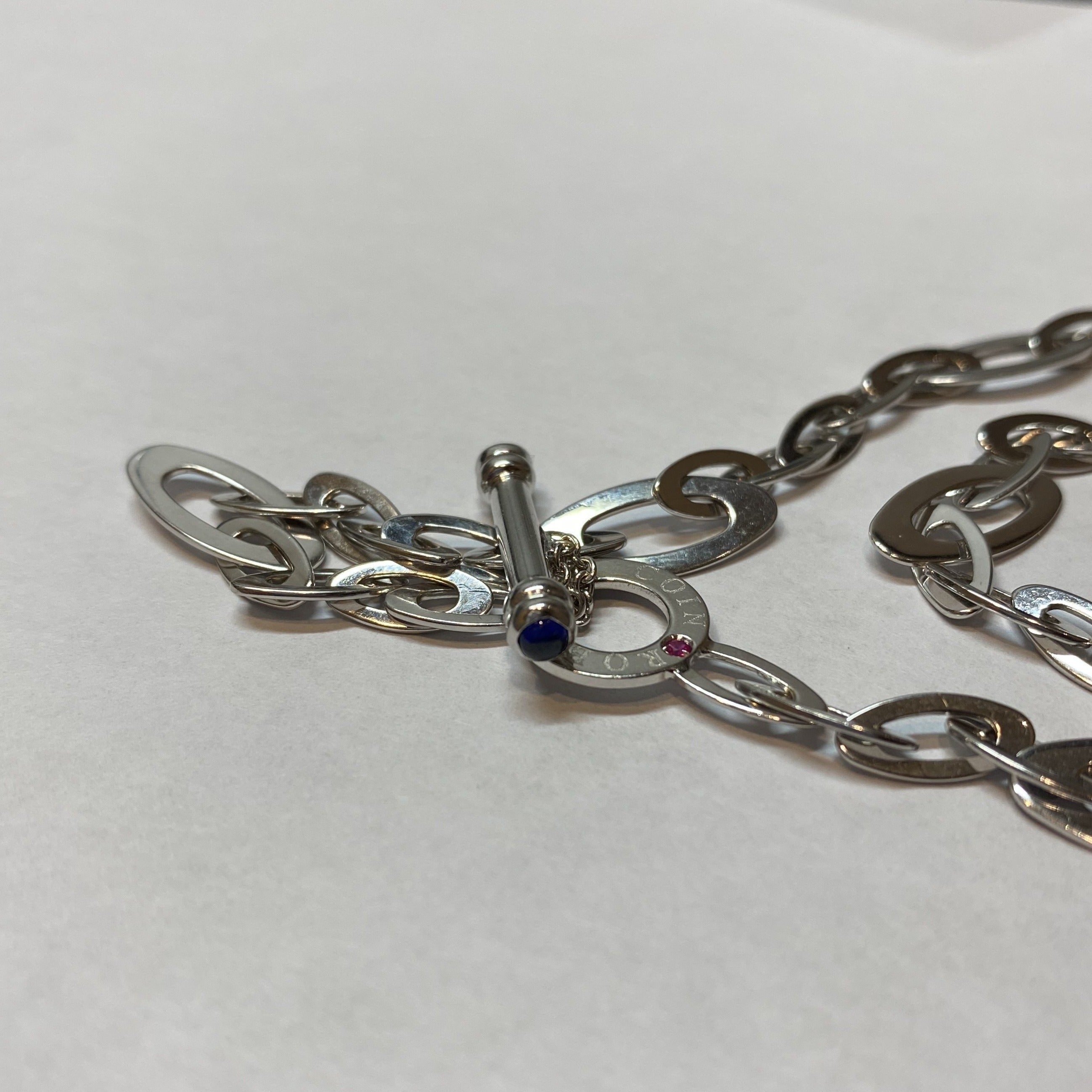 Roberto Coin' Rolo Chain Toggle Necklace | 18" |