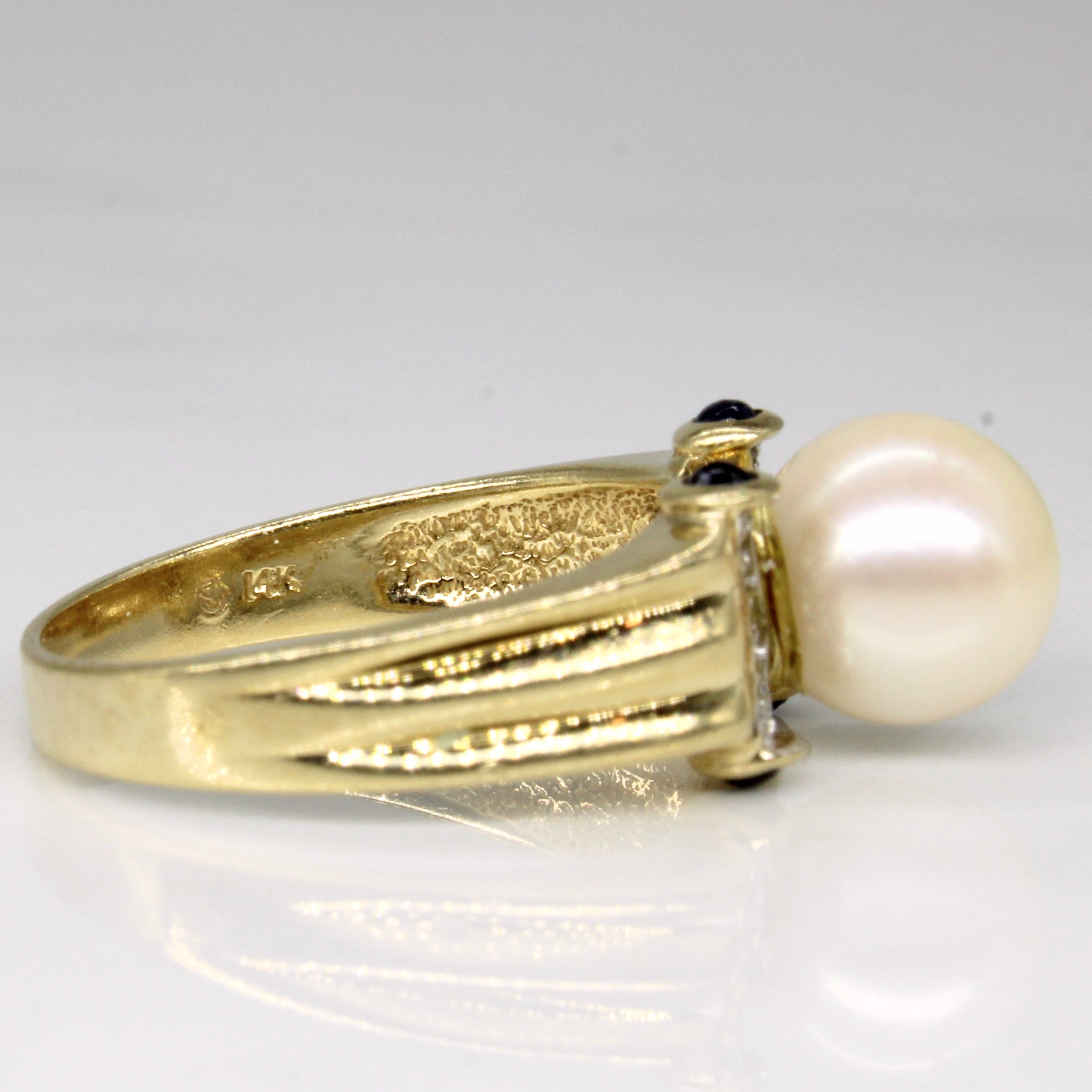 Multi Gem Cocktail Ring | 0.13ctw | SZ 6.75 |