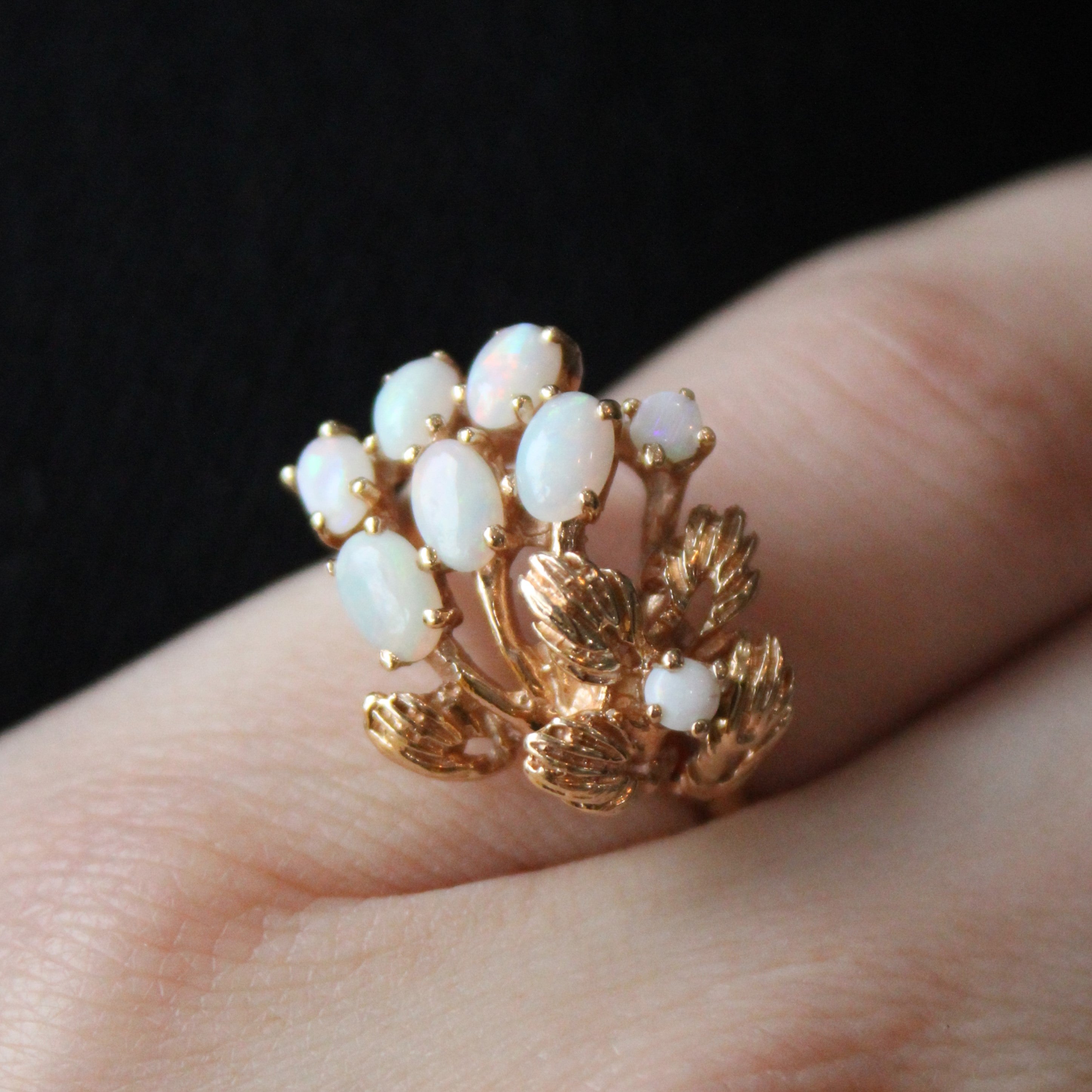 Ornate Opal Ring | 0.82ctw | SZ 7 |