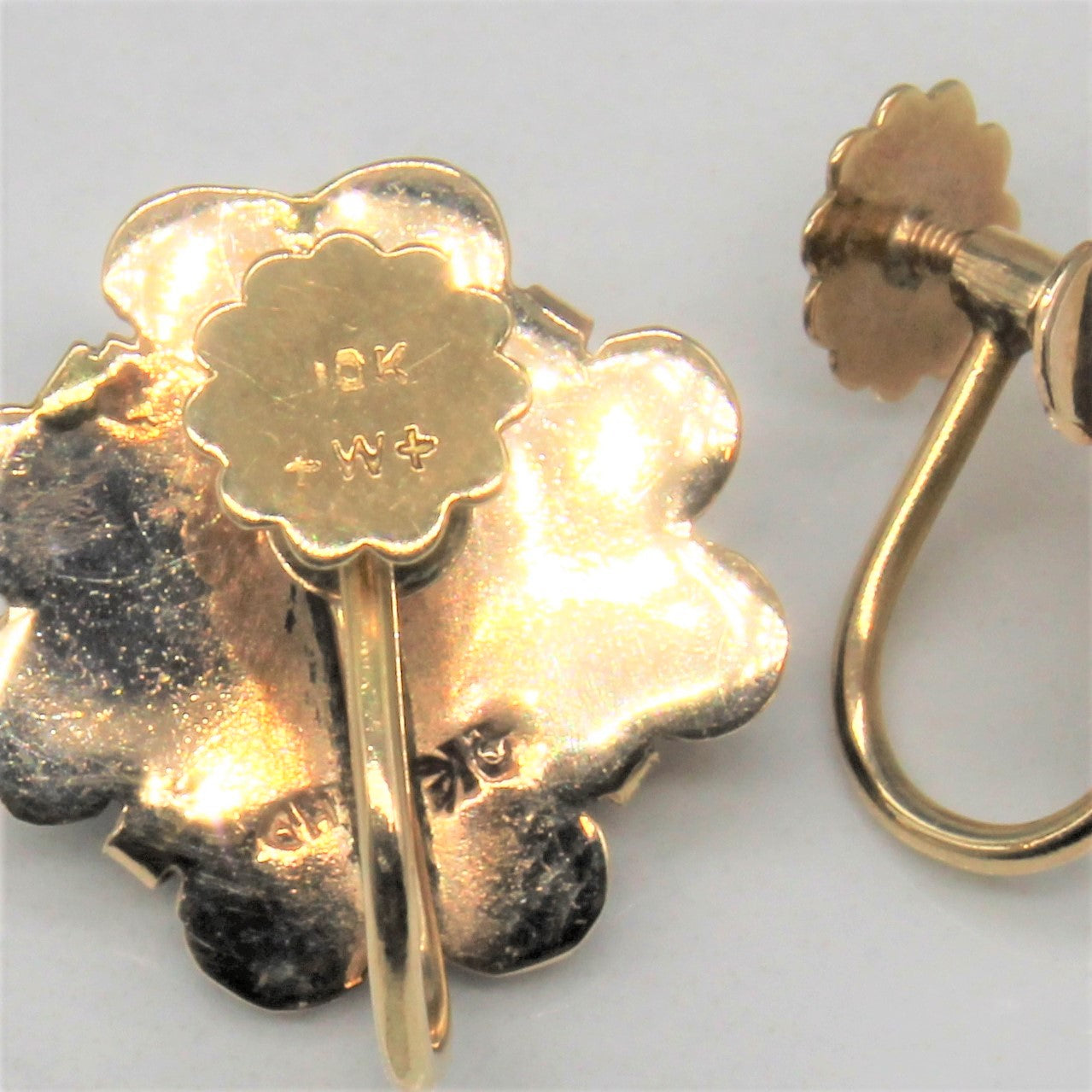 Hematite Screw Back Clip On Earrings | 11.00ctw |
