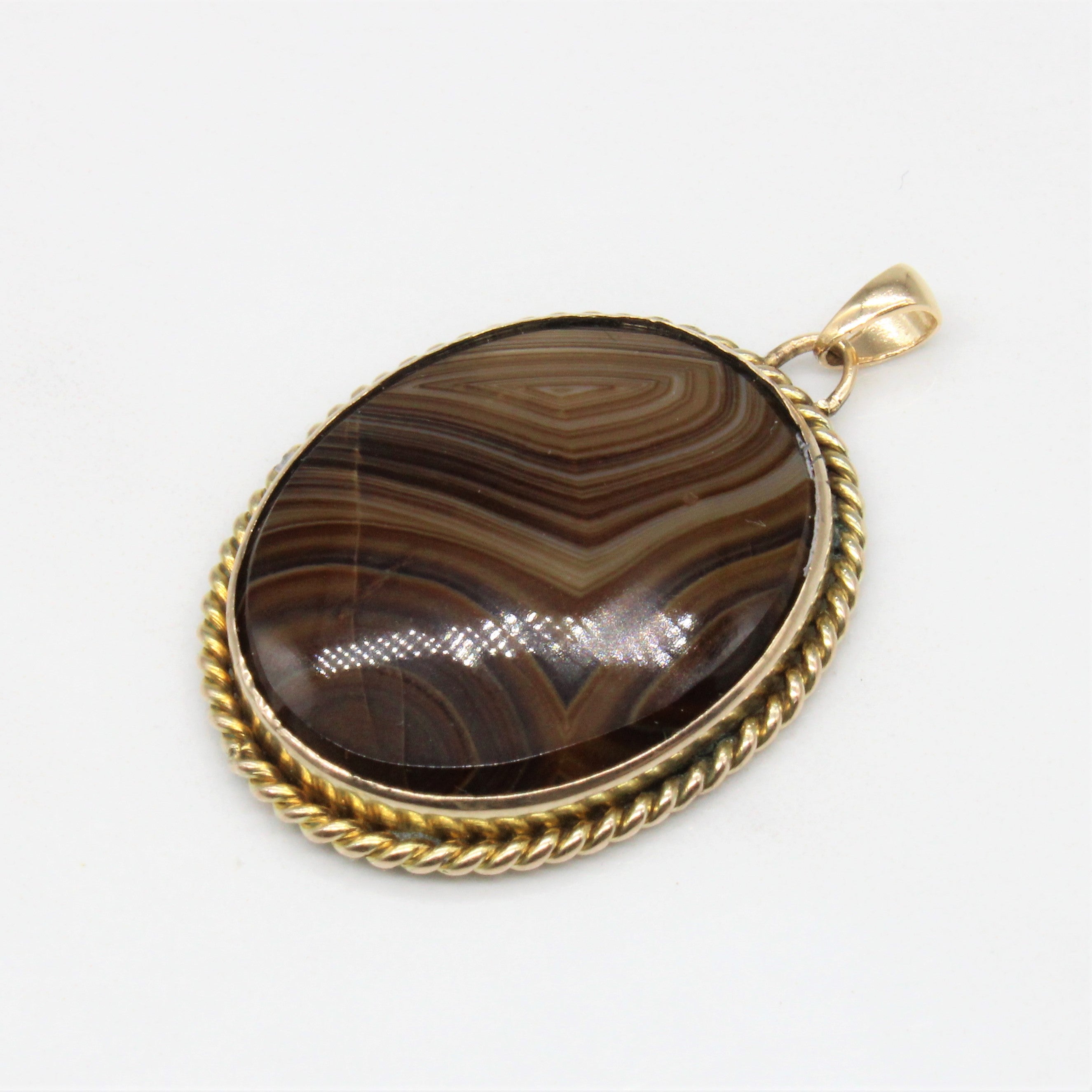 Landscape Agate Pendant | 20.00ct |