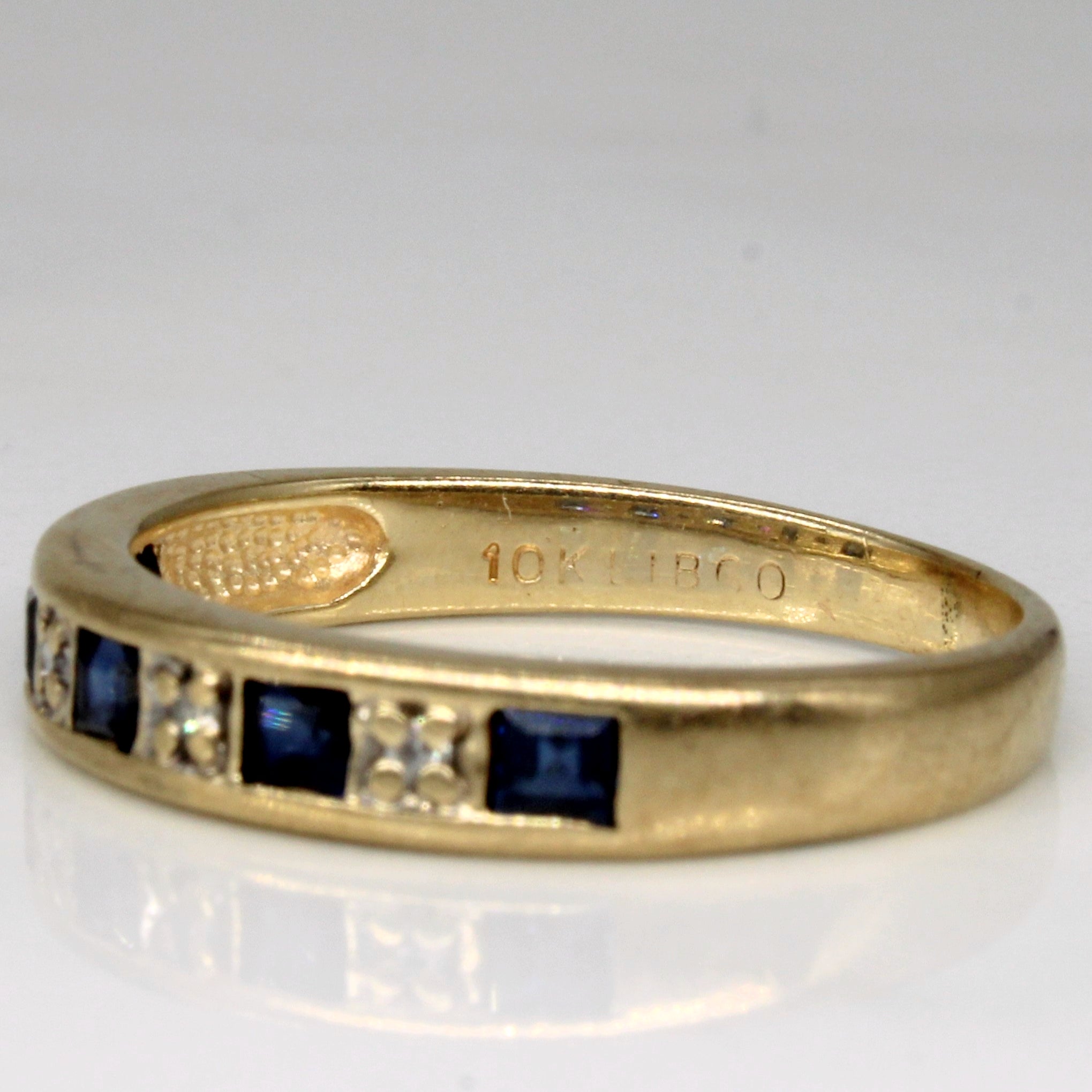 Sapphire & Diamond Ring | 0.33ctw, 0.02ctw | SZ 7.75 |