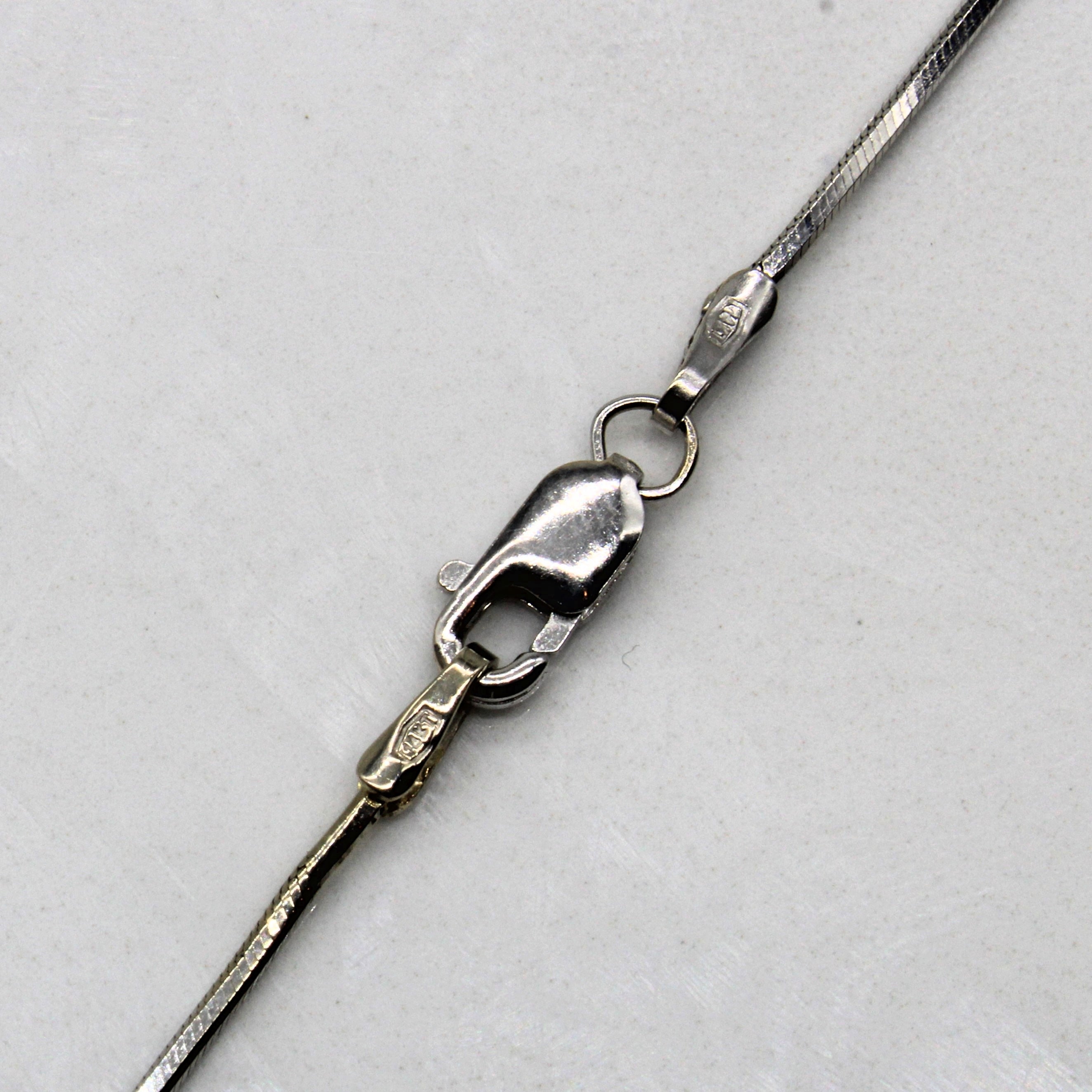 Pearl & Diamond Pendant & Necklace | 0.28ctw | 18" |