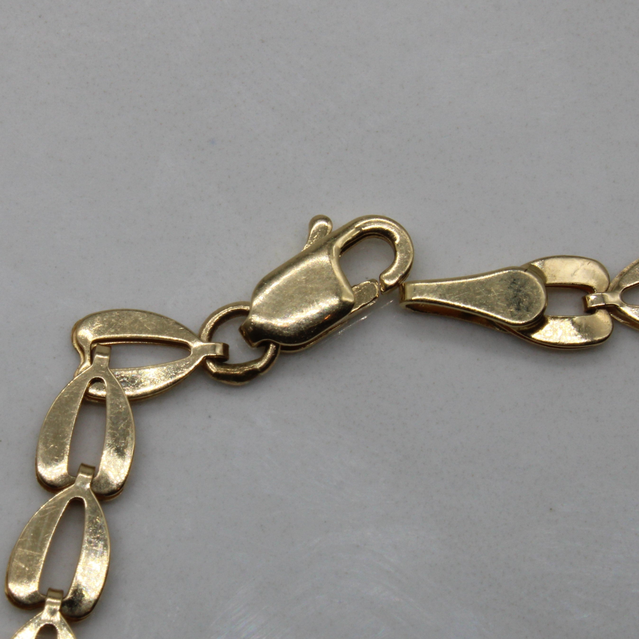 Emerald & Diamond Bracelet | 1.25ctw, 0.16ctw | 7" |