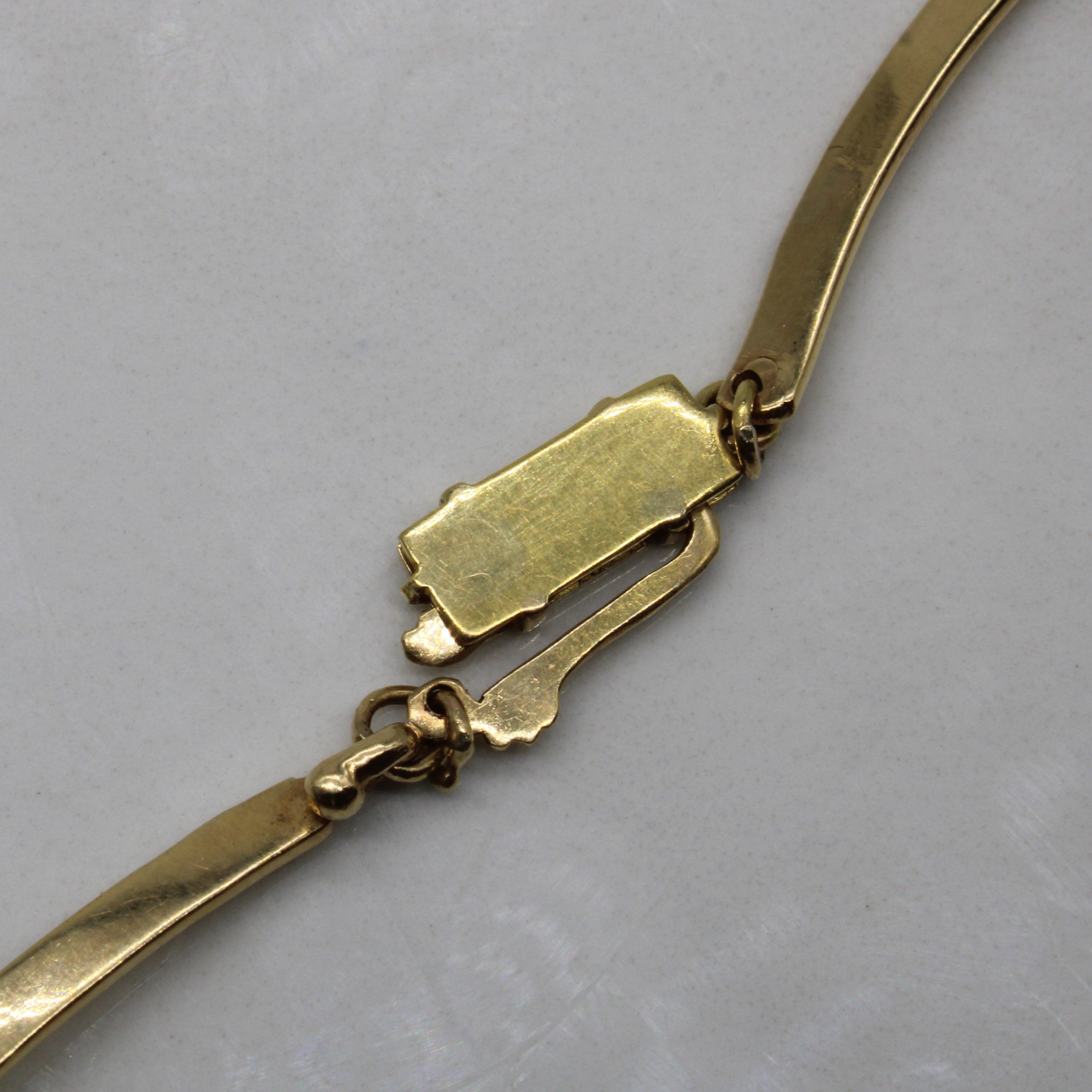 Collier ras du cou en onyx | 14,00 ct | 40,6 cm |
