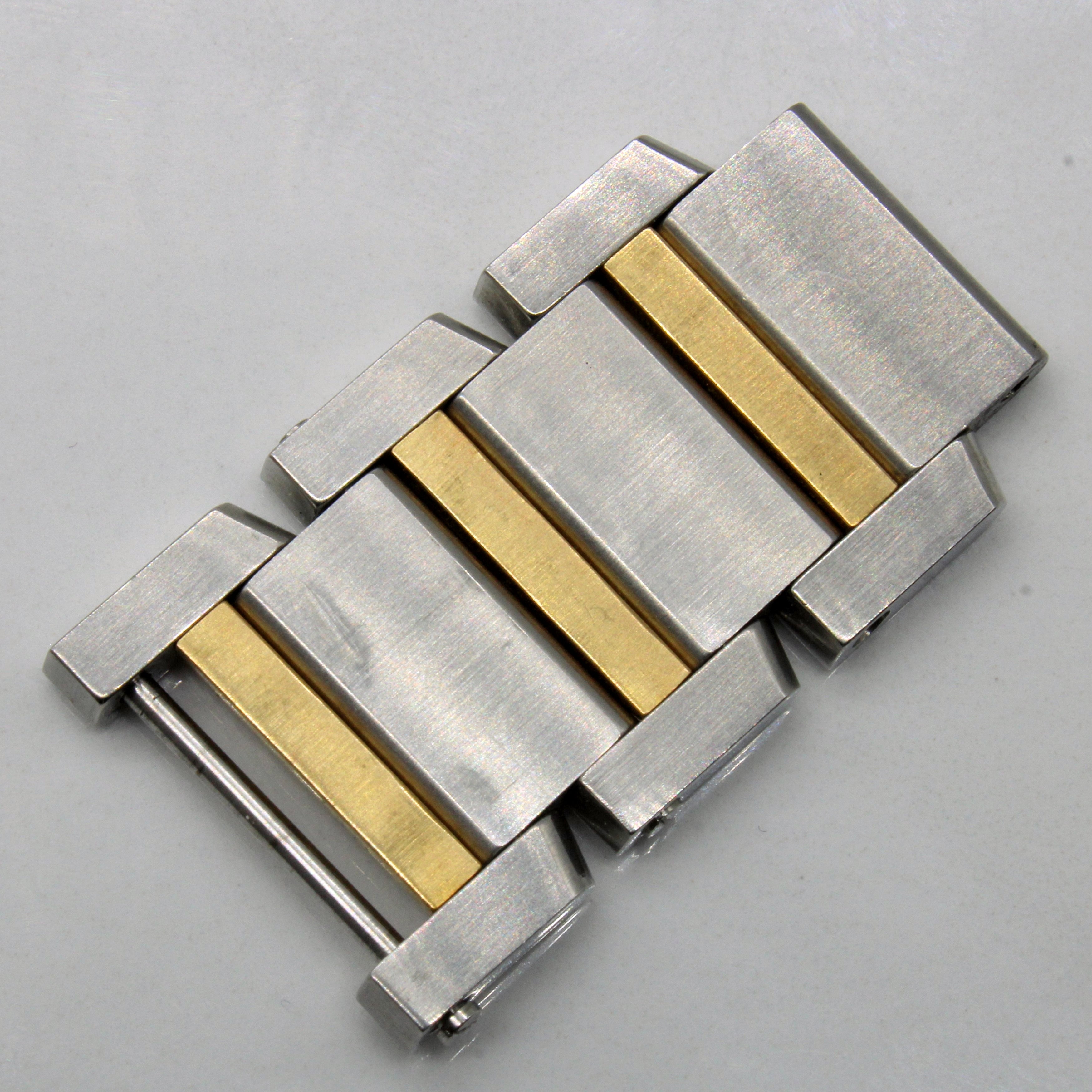 'Cartier' Tank Francaise 2302 Watch | 18k Yellow Gold and Stainless Steel |