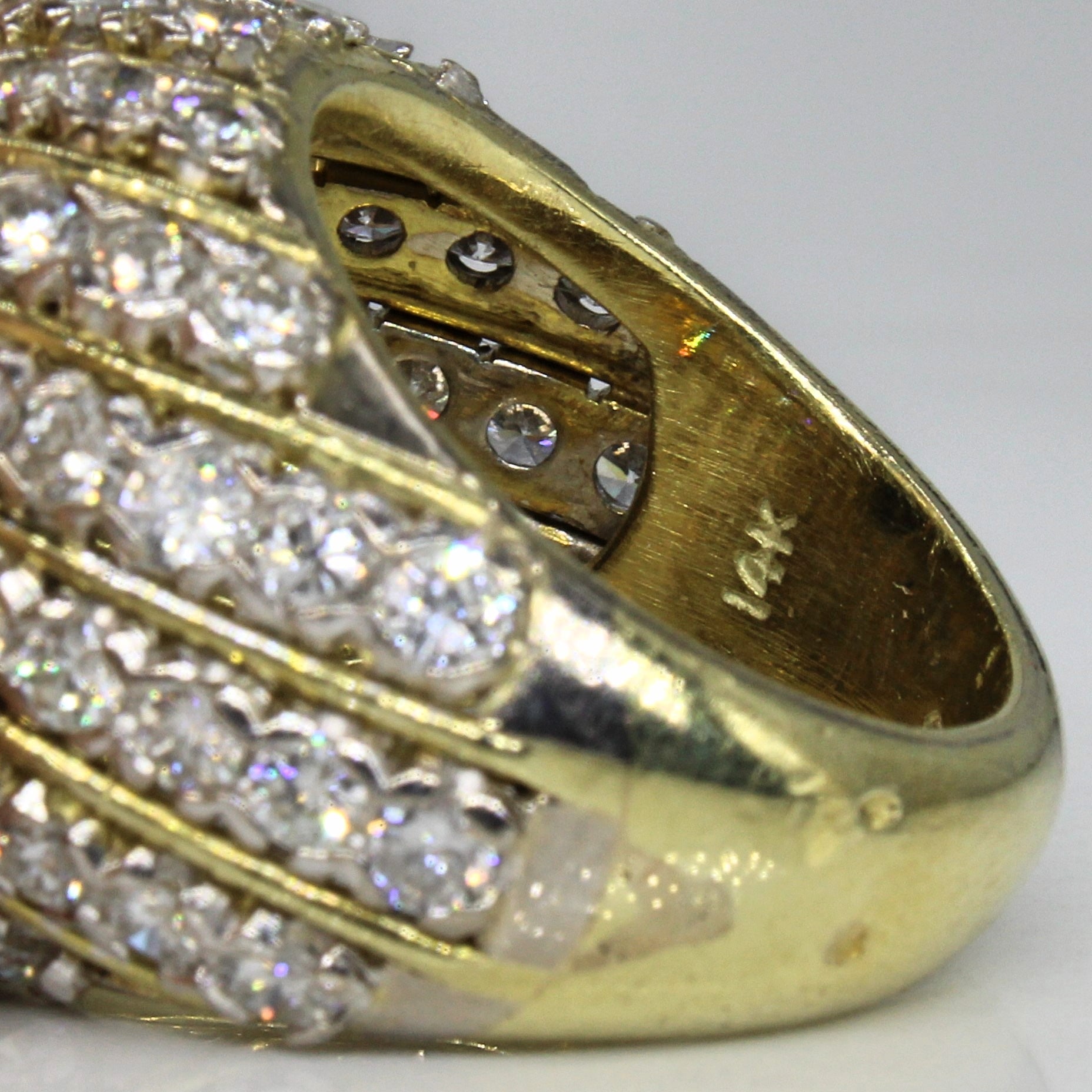 Diamond & Sapphire Cocktail Ring | 3.20ctw, 2.50ct | SZ 5.75 |