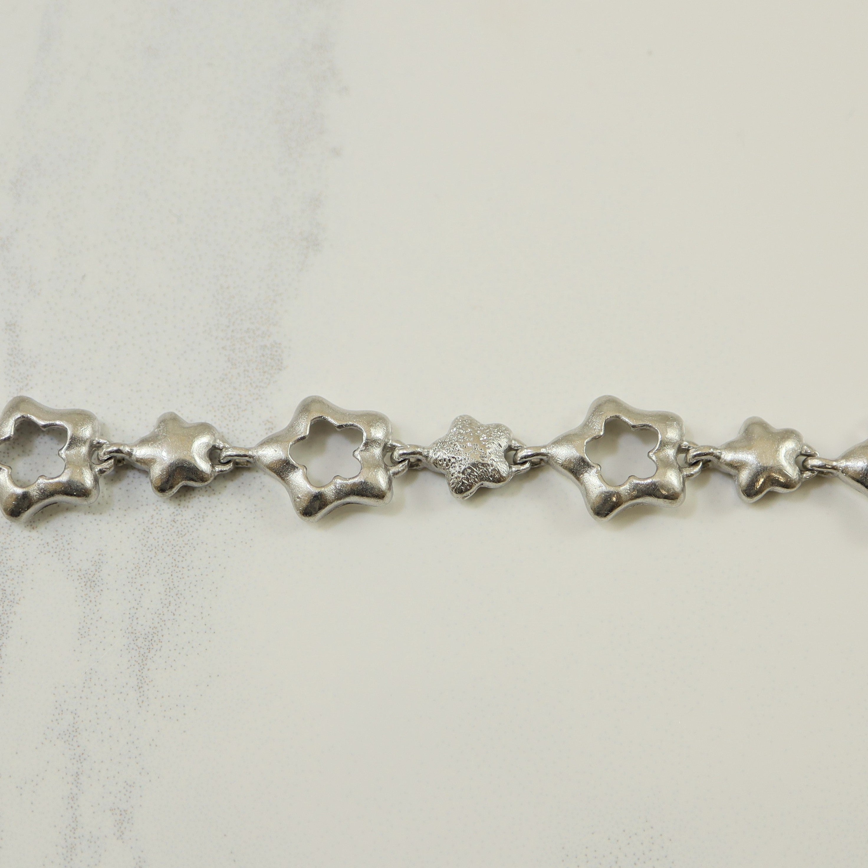 Platinum Star Link Bracelet | 7" |