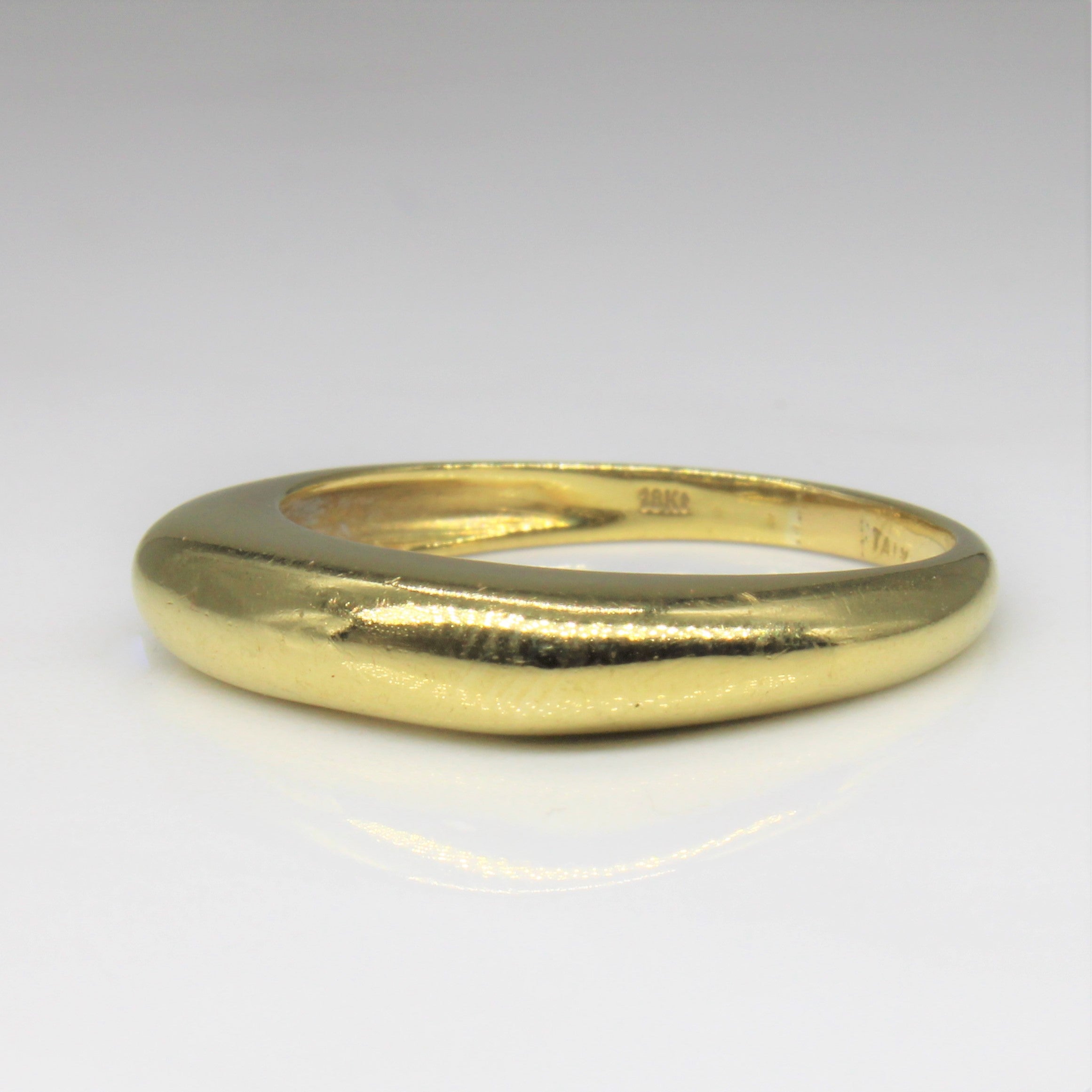 Yellow Gold Bar Band | SZ 7.5 |