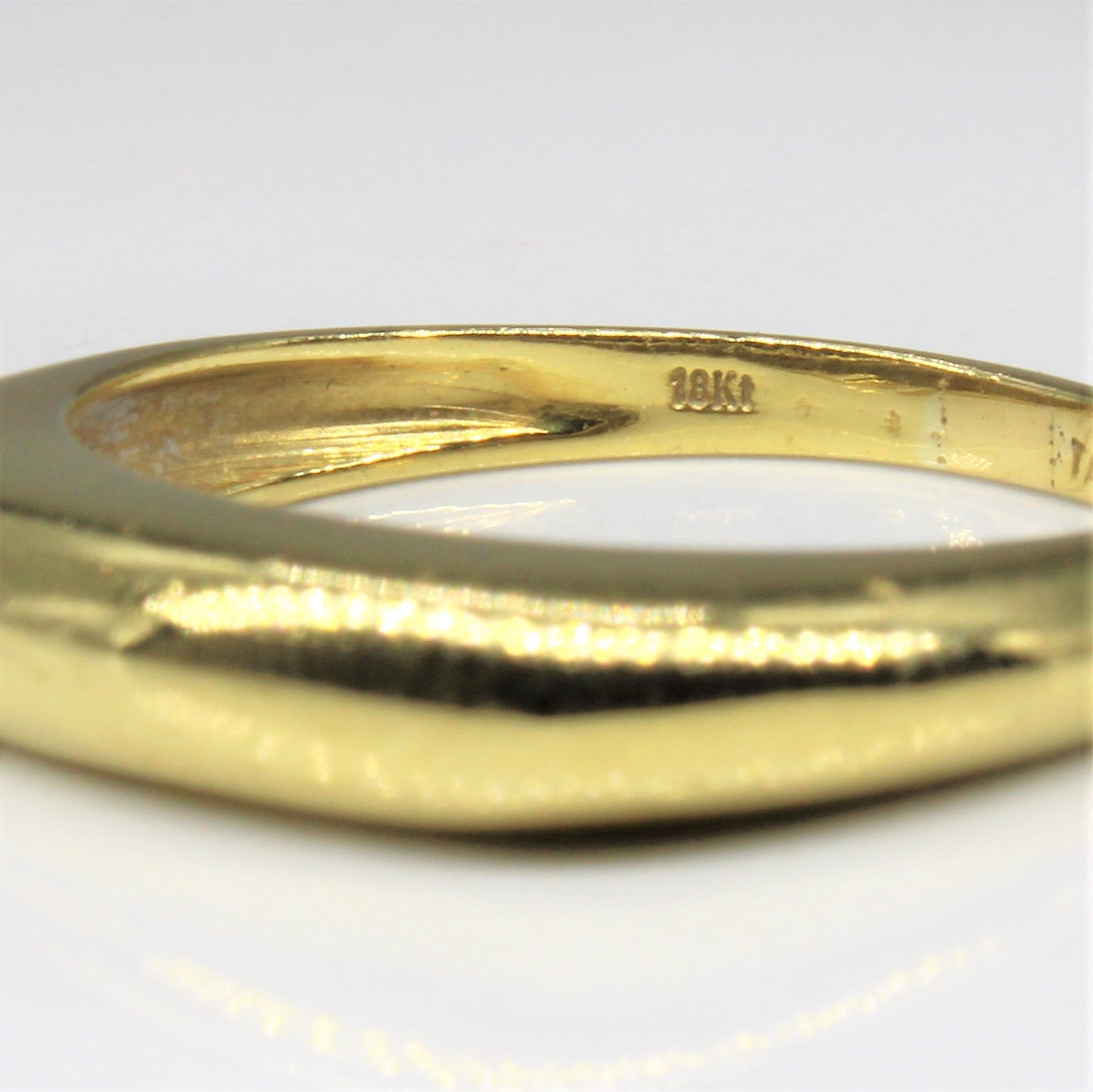 Yellow Gold Bar Band | SZ 7.5 |