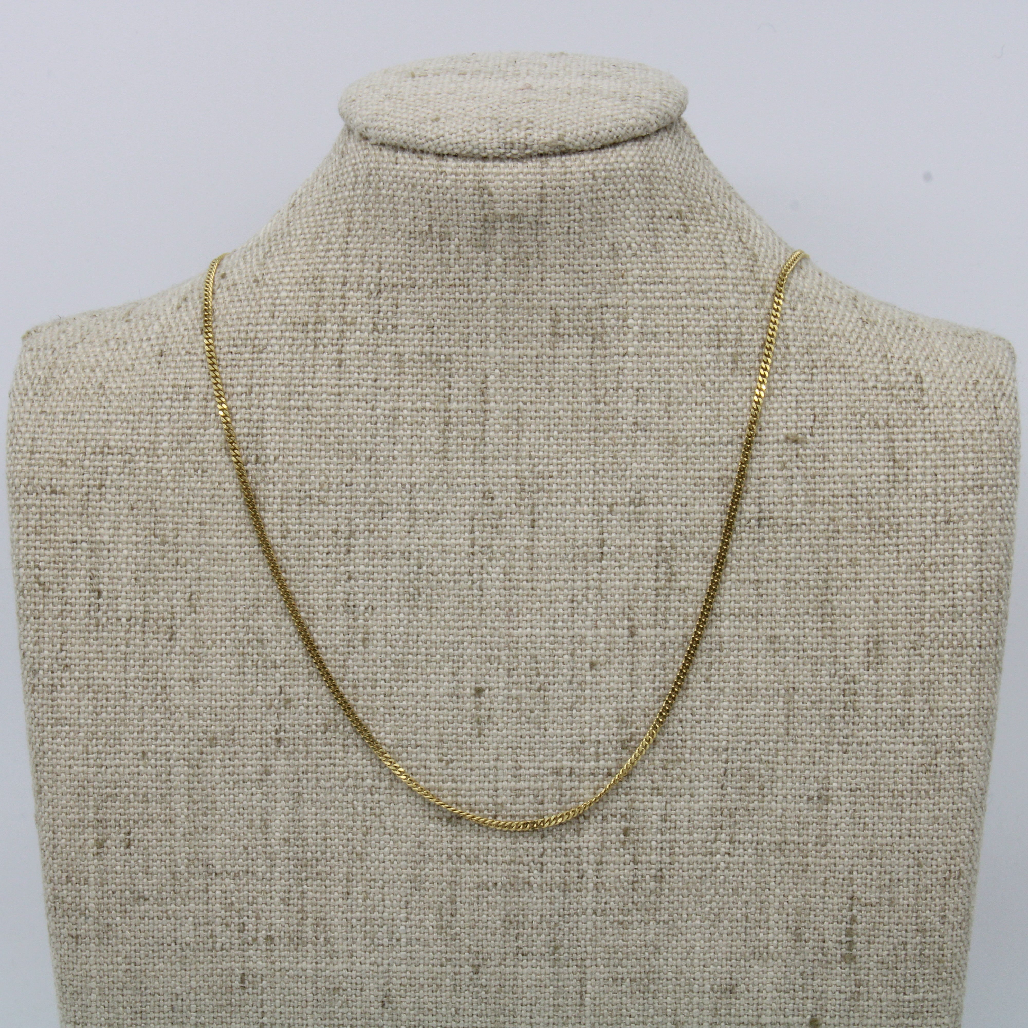 10k Yellow Gold Curb Chain | 26" |