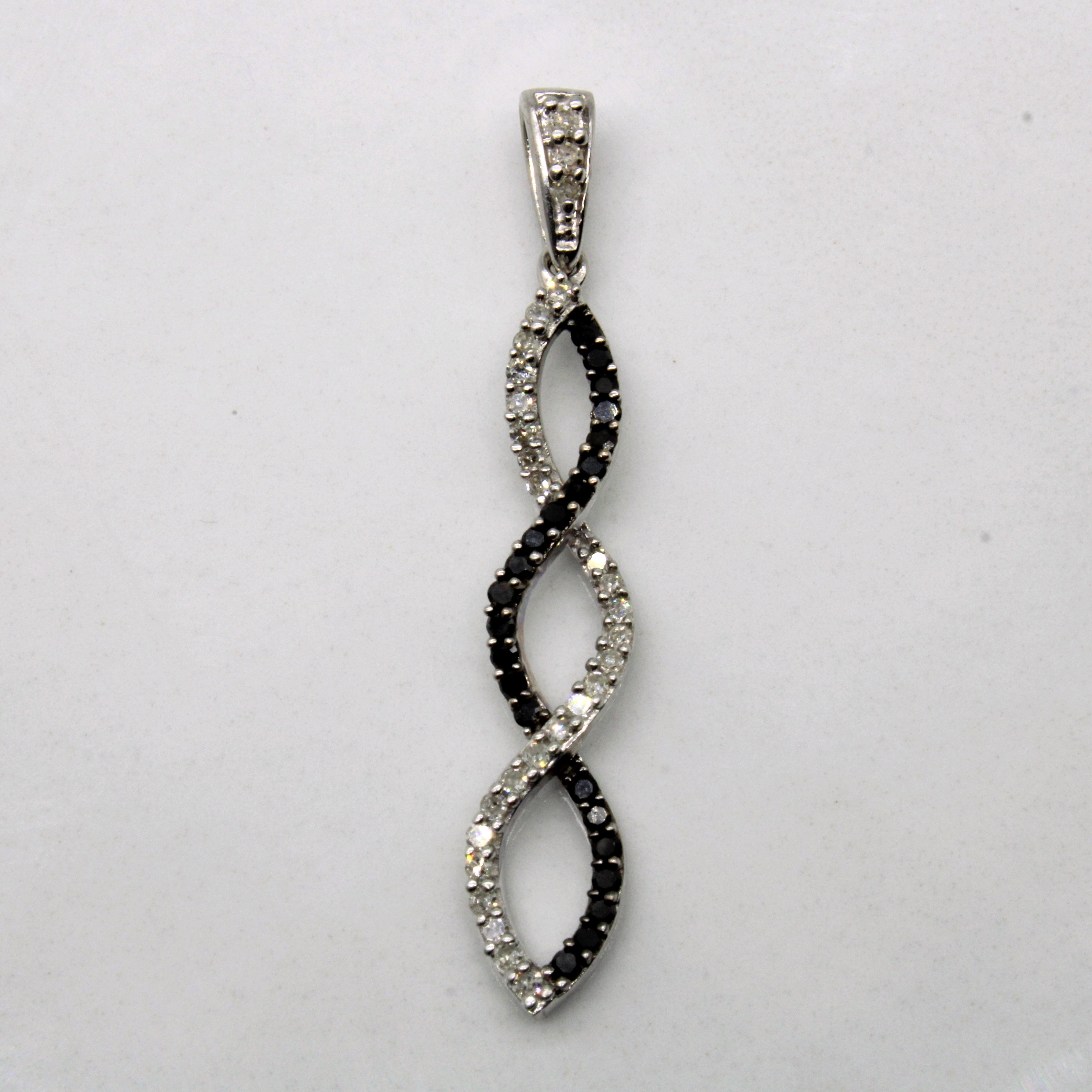 Diamond Overlapped Pendant | 0.15ctw |