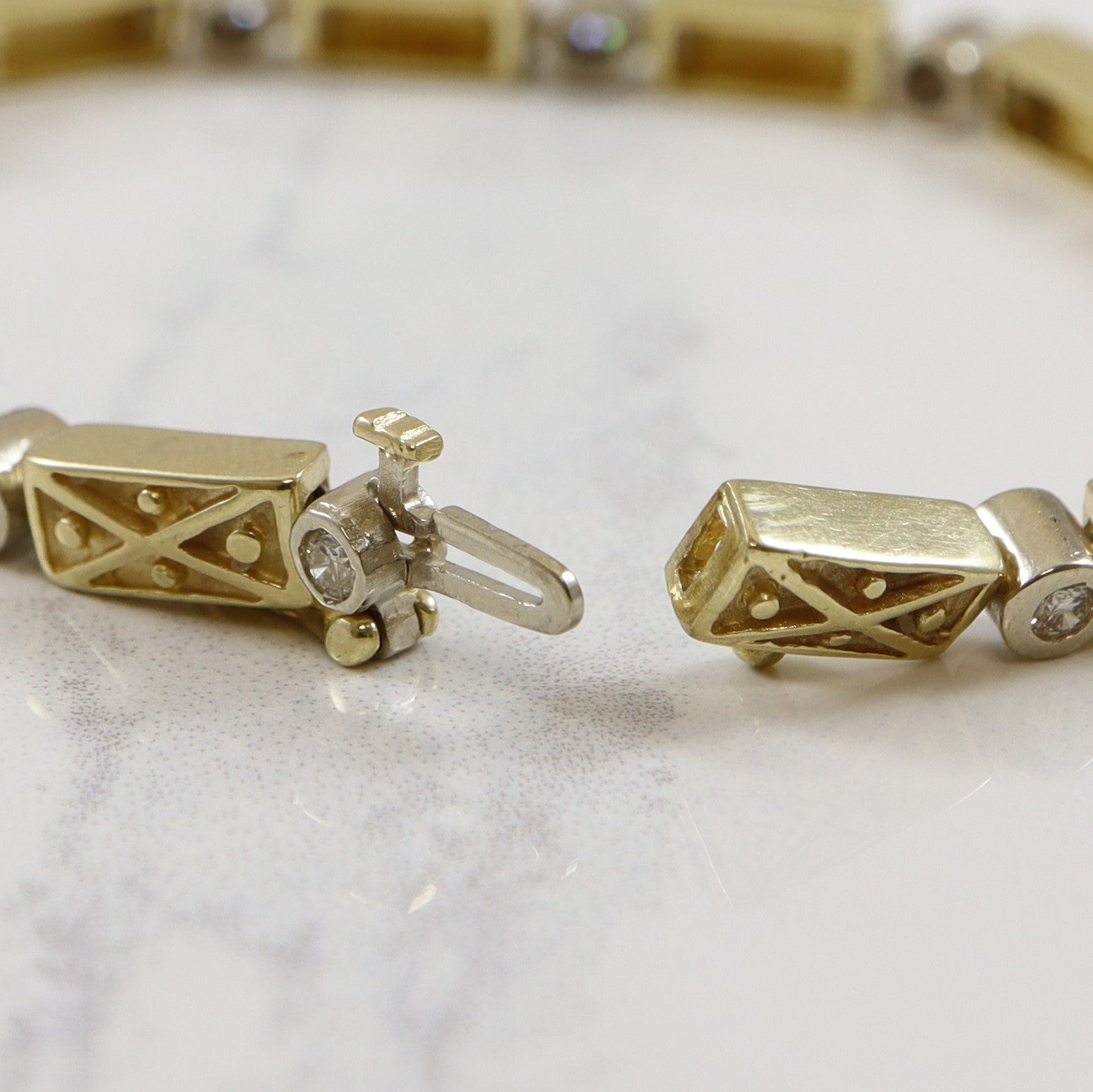 Bracelet unique serti de diamants | 0,52 ct | 7,5" |