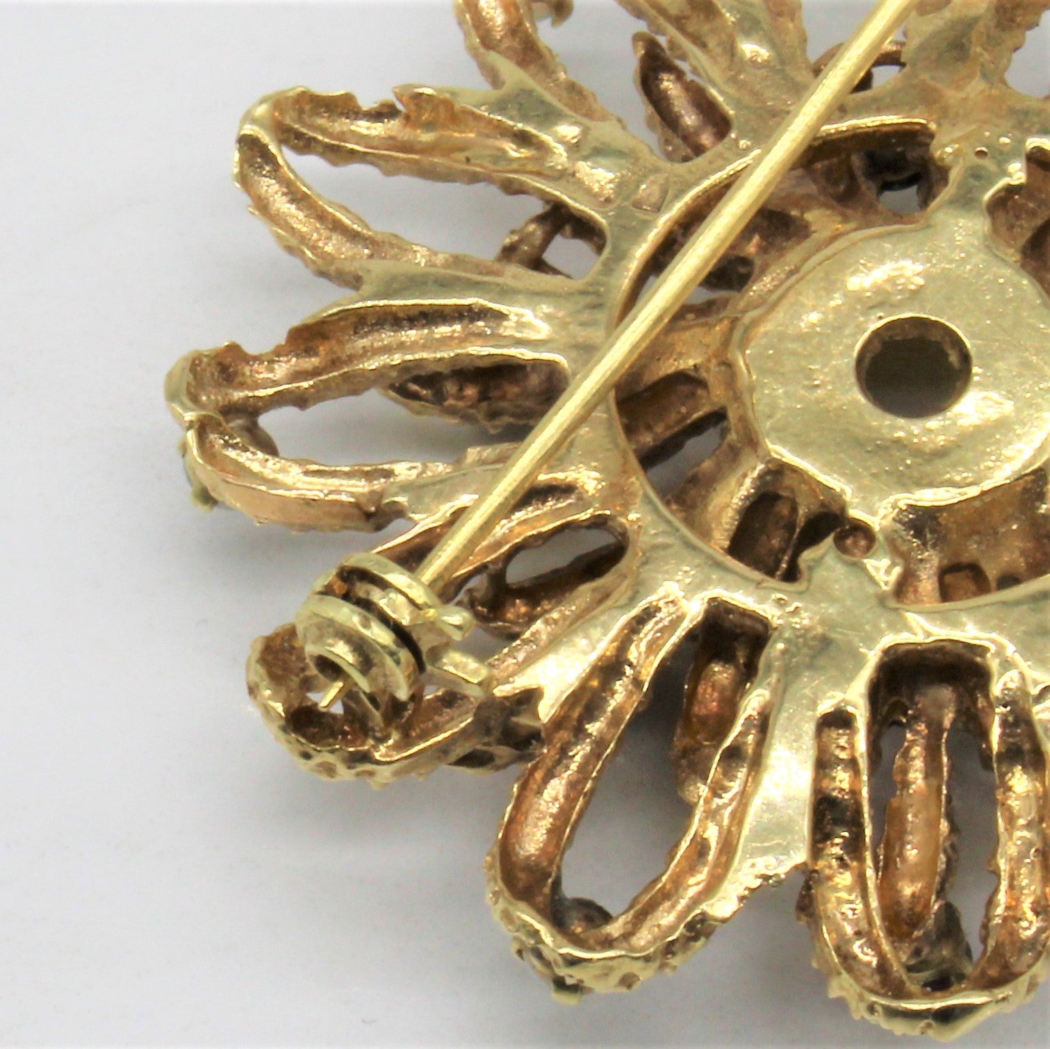 Multi Gem Floral Brooch | 2.50ct, 0.93ctw |
