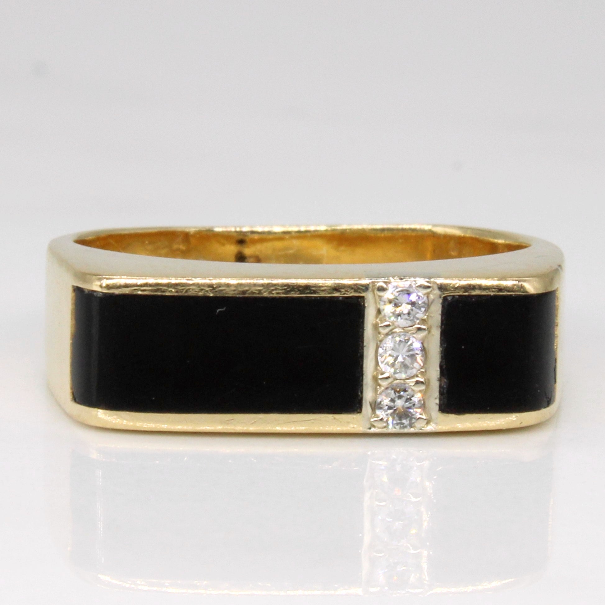 Diamond Vertical Channel Set Ring | 0.06ctw | SZ 4.5 |
