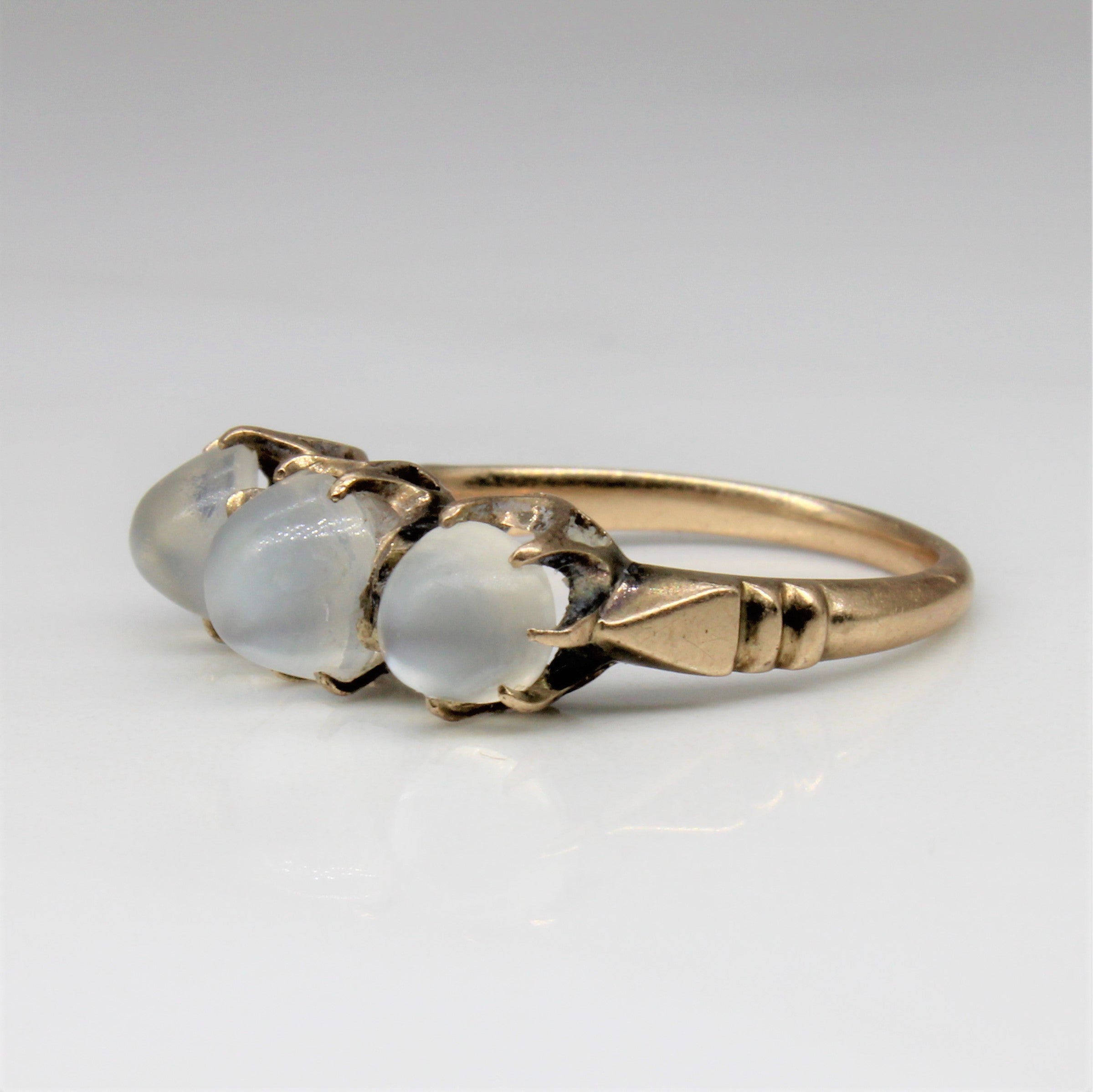 Victorian Era Moonstone Ring | 2.10ctw | SZ 5.25 |