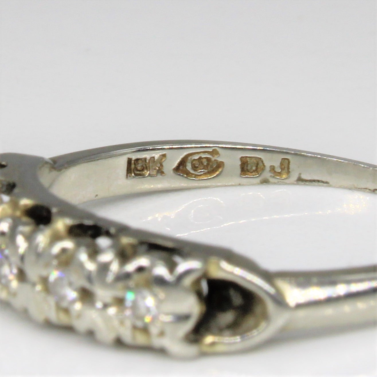 Illusion Set Diamond Band | 0.05ctw | SZ 6 |