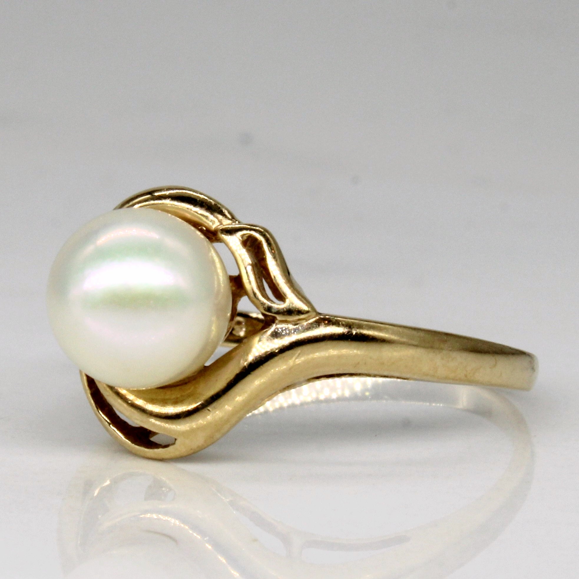 Pearl Bypass Ring | SZ 6.25 |