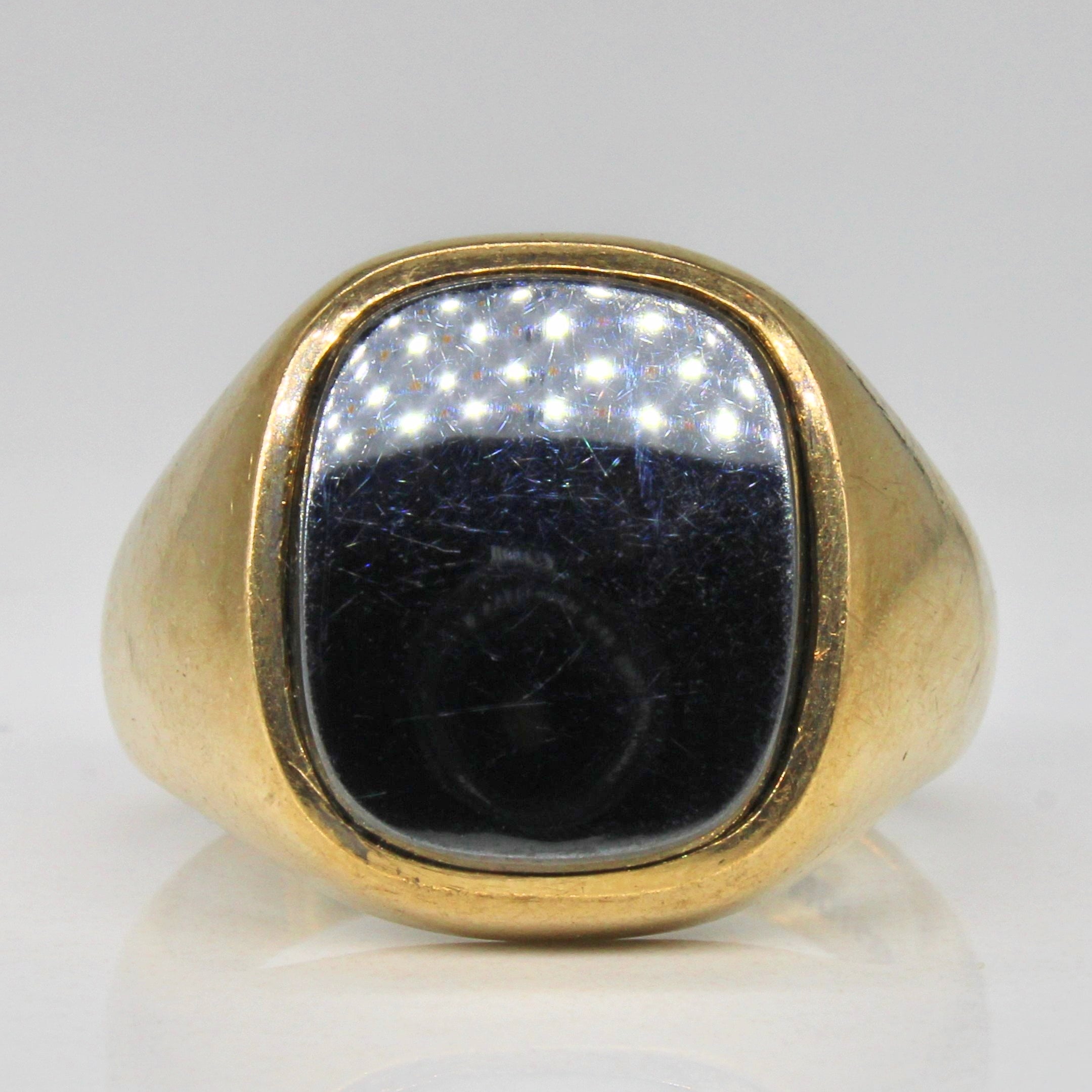 Hematite Cocktail Ring | 4.40ct | SZ 8 |