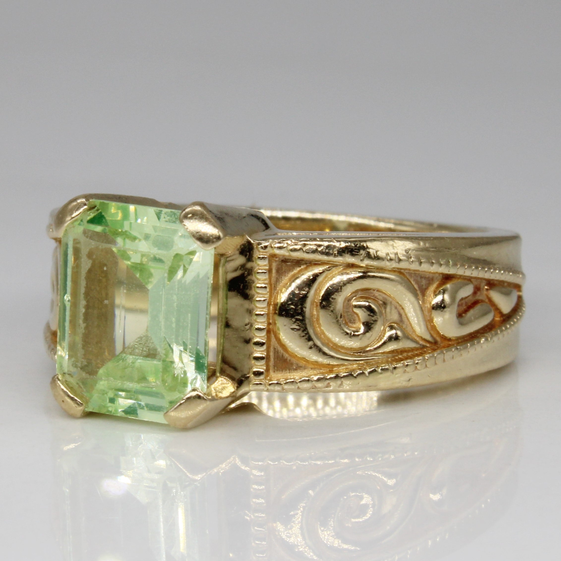 Synthetic Spinel Cocktail Ring | 3.45ct | SZ 8.50 |