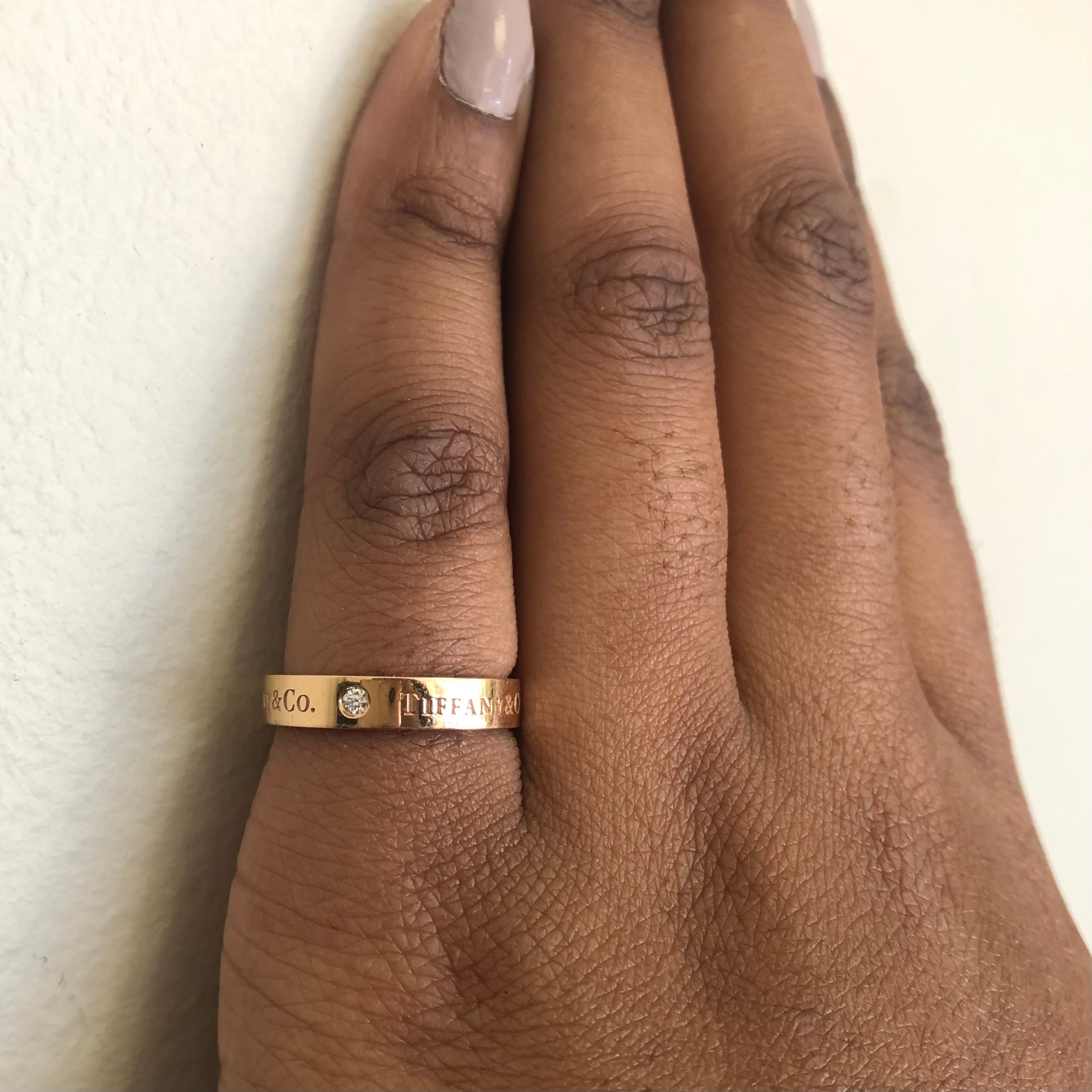 Tiffany & Co.' Band Ring | 0.07 ctw | SZ 7.5