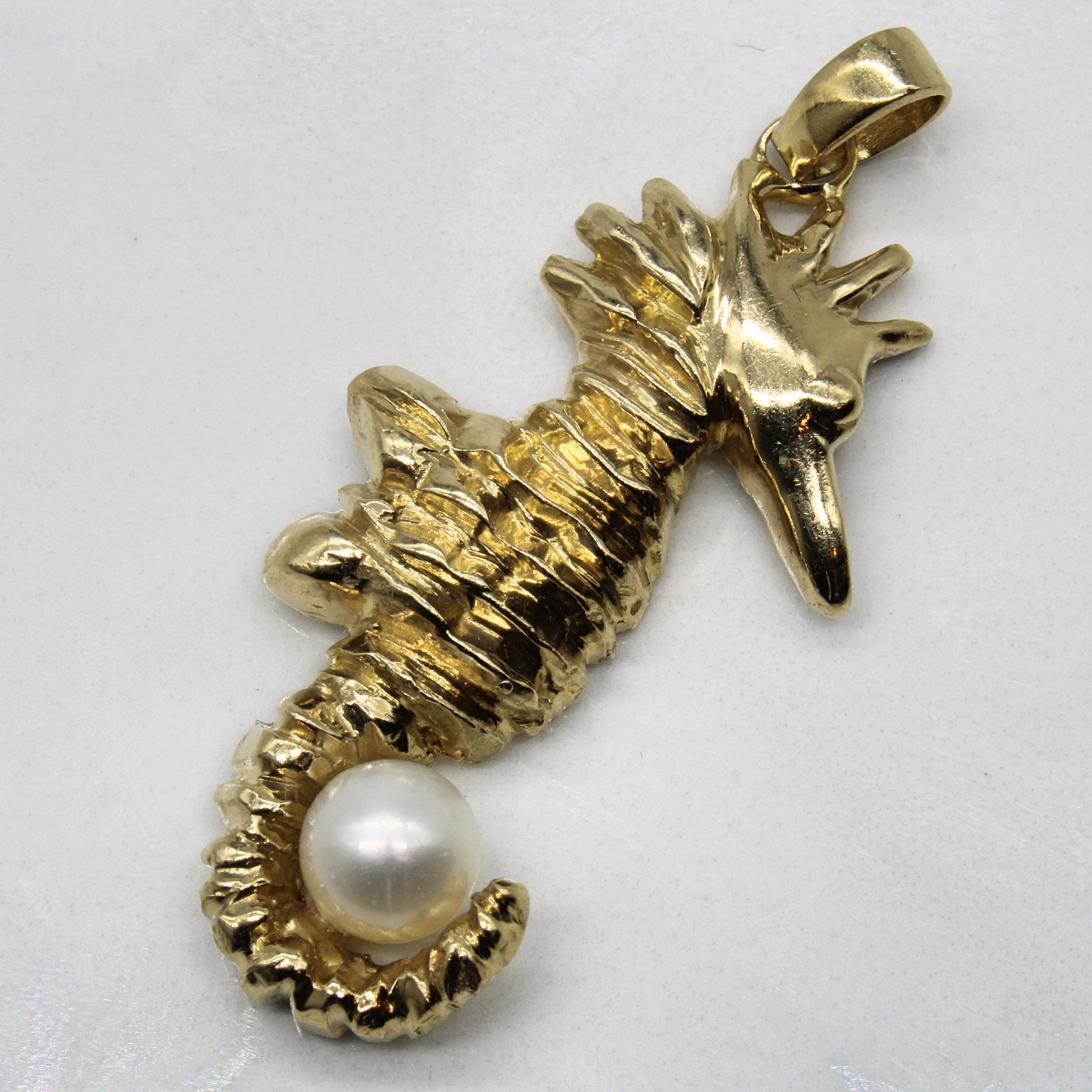 Pearl Seahorse Pendant |
