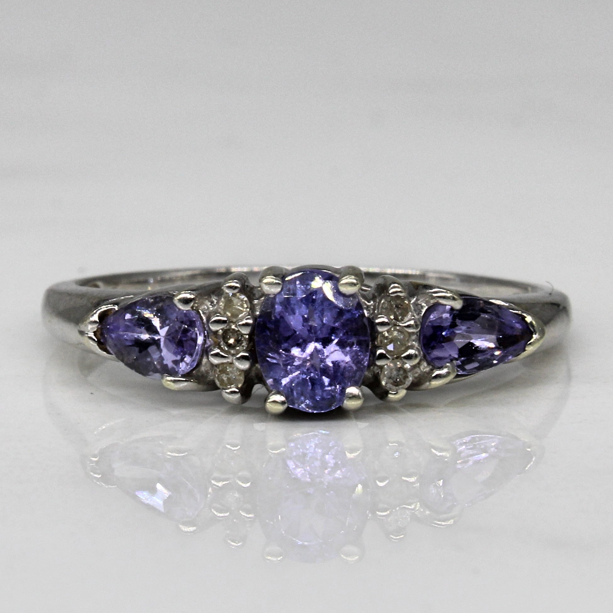 Tanzanite & Diamond Ring | 0.36ctw, 0.03ctw | SZ 7 |