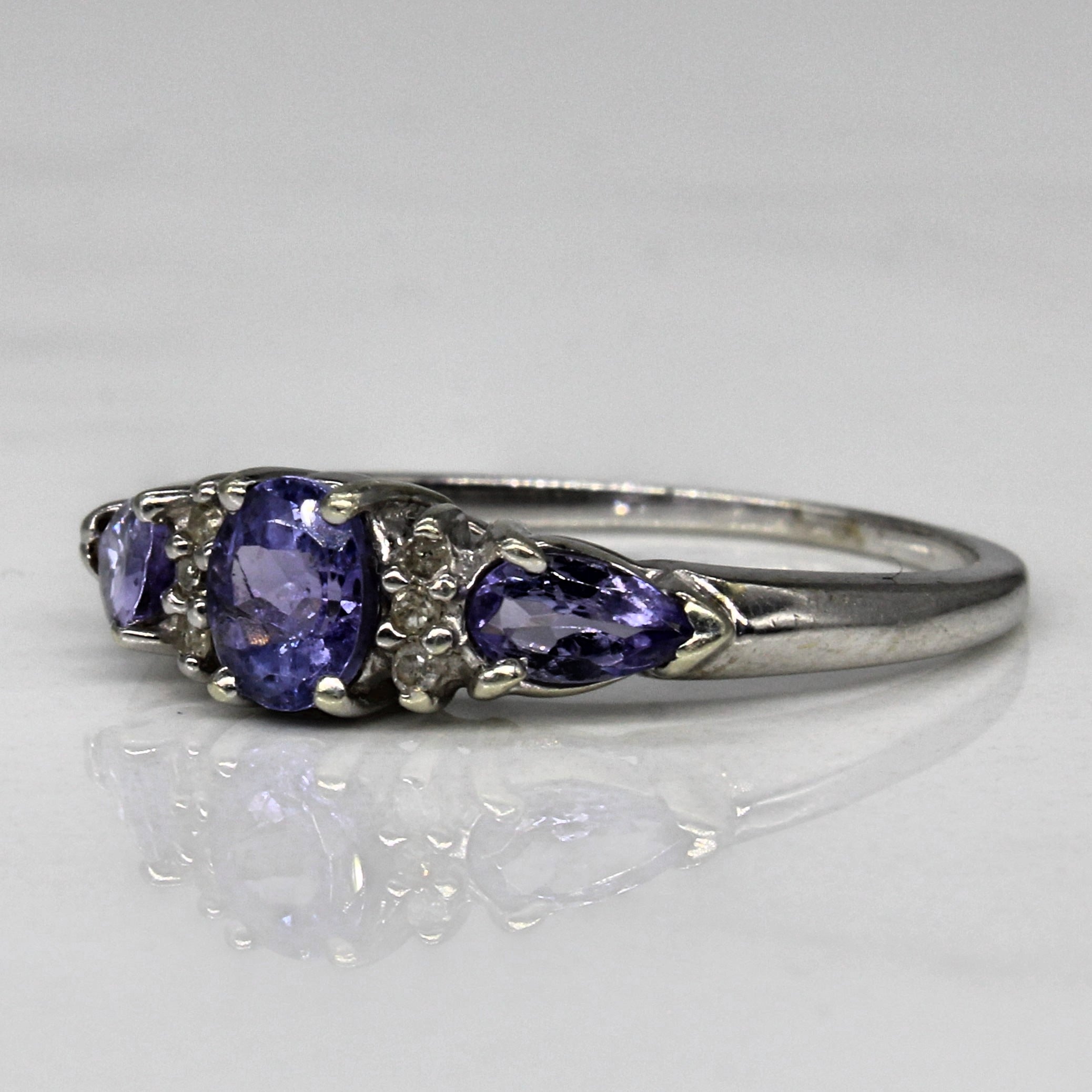 Tanzanite & Diamond Ring | 0.36ctw, 0.03ctw | SZ 7 |