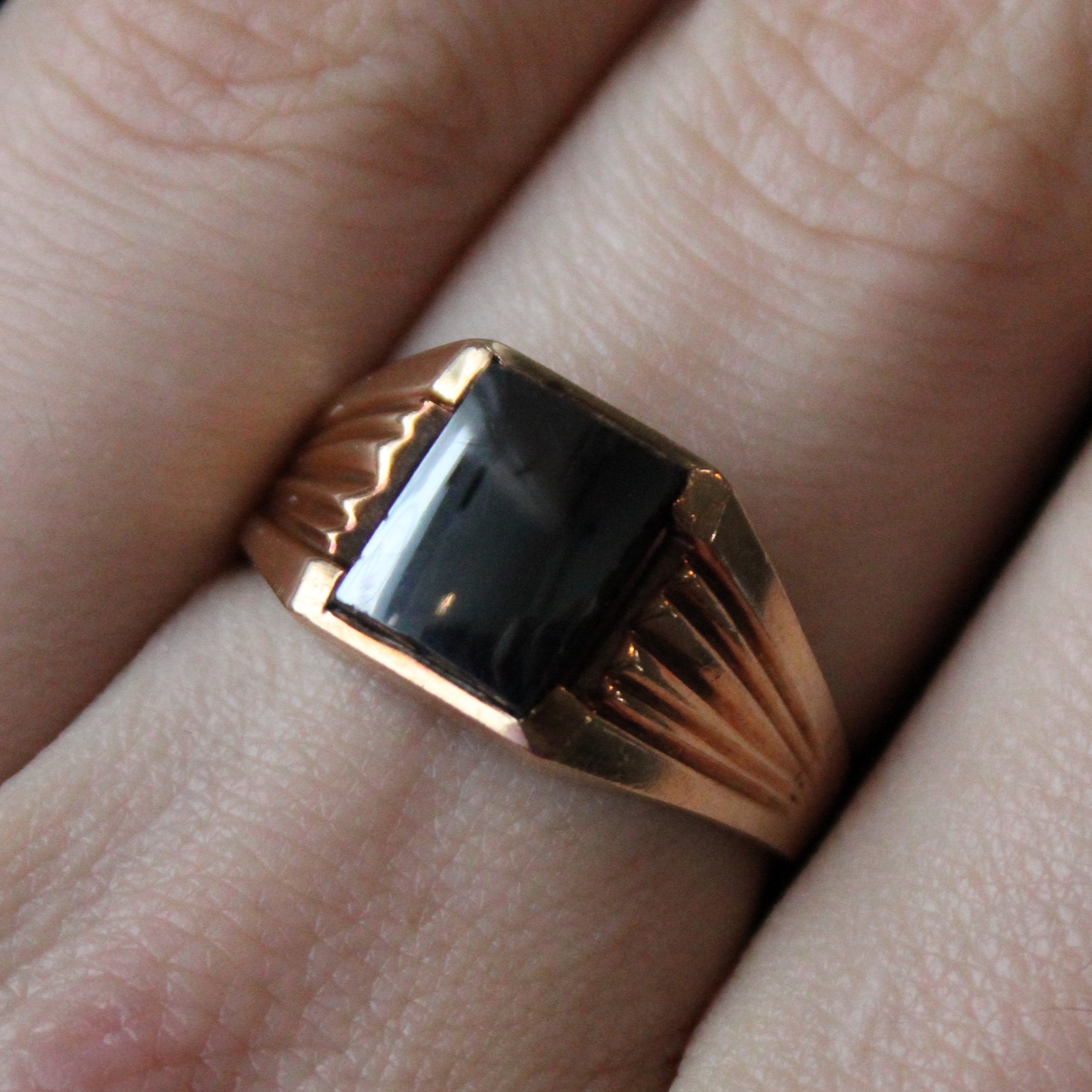 Hematite Cocktail Ring | 2.30ct | SZ 9.5 |