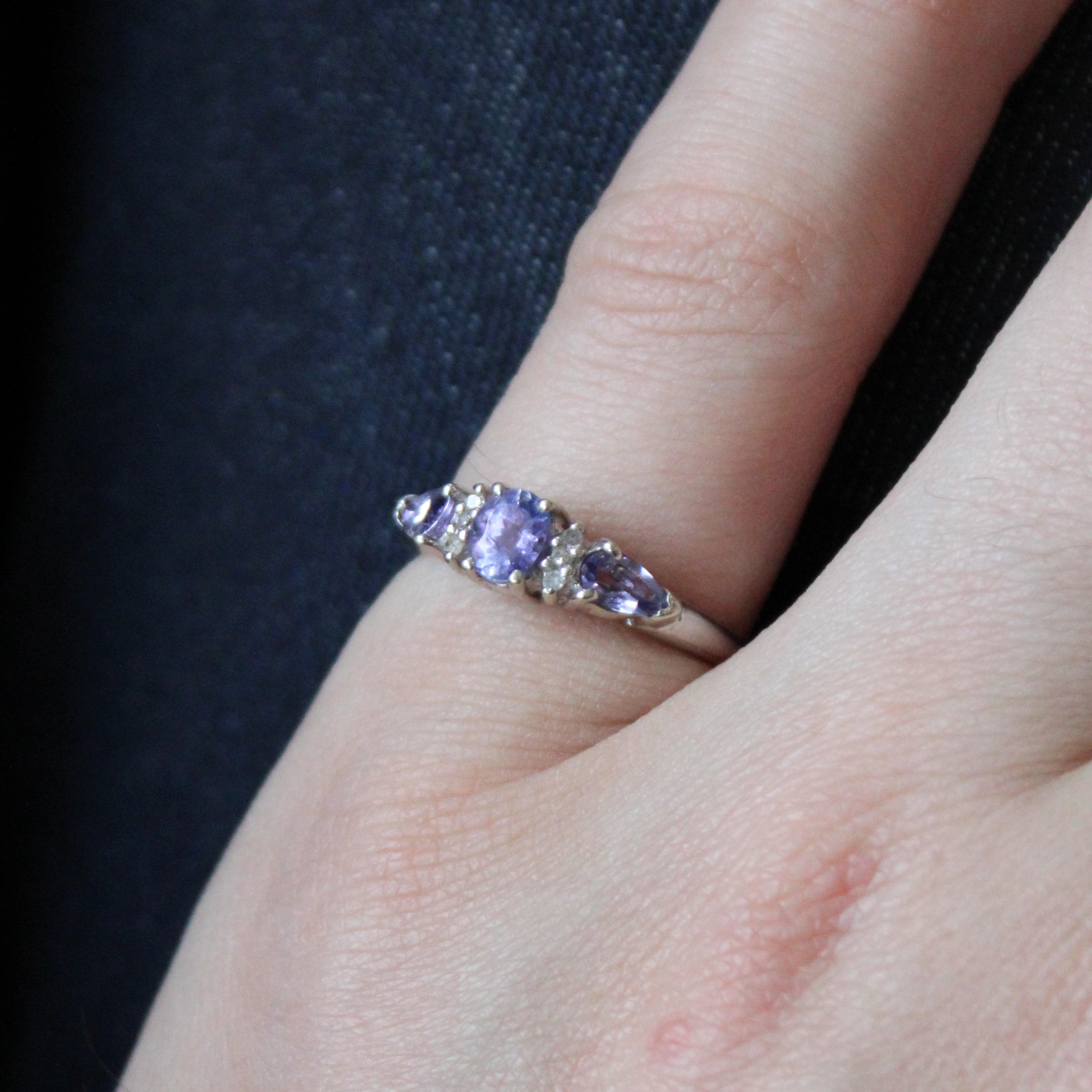 Tanzanite & Diamond Ring | 0.36ctw, 0.03ctw | SZ 7 |