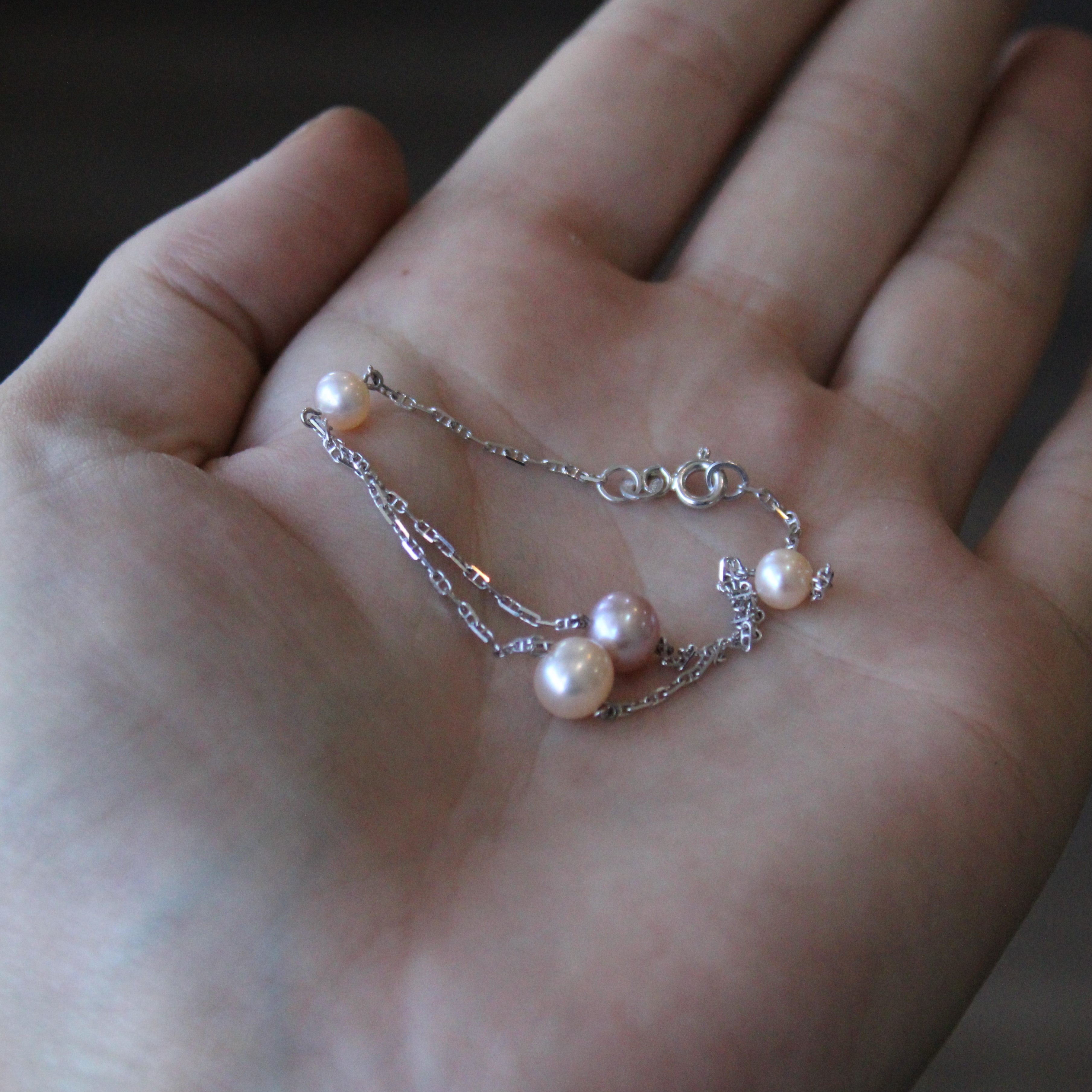 Pearl Two Tier Bracelet | 6.5" |