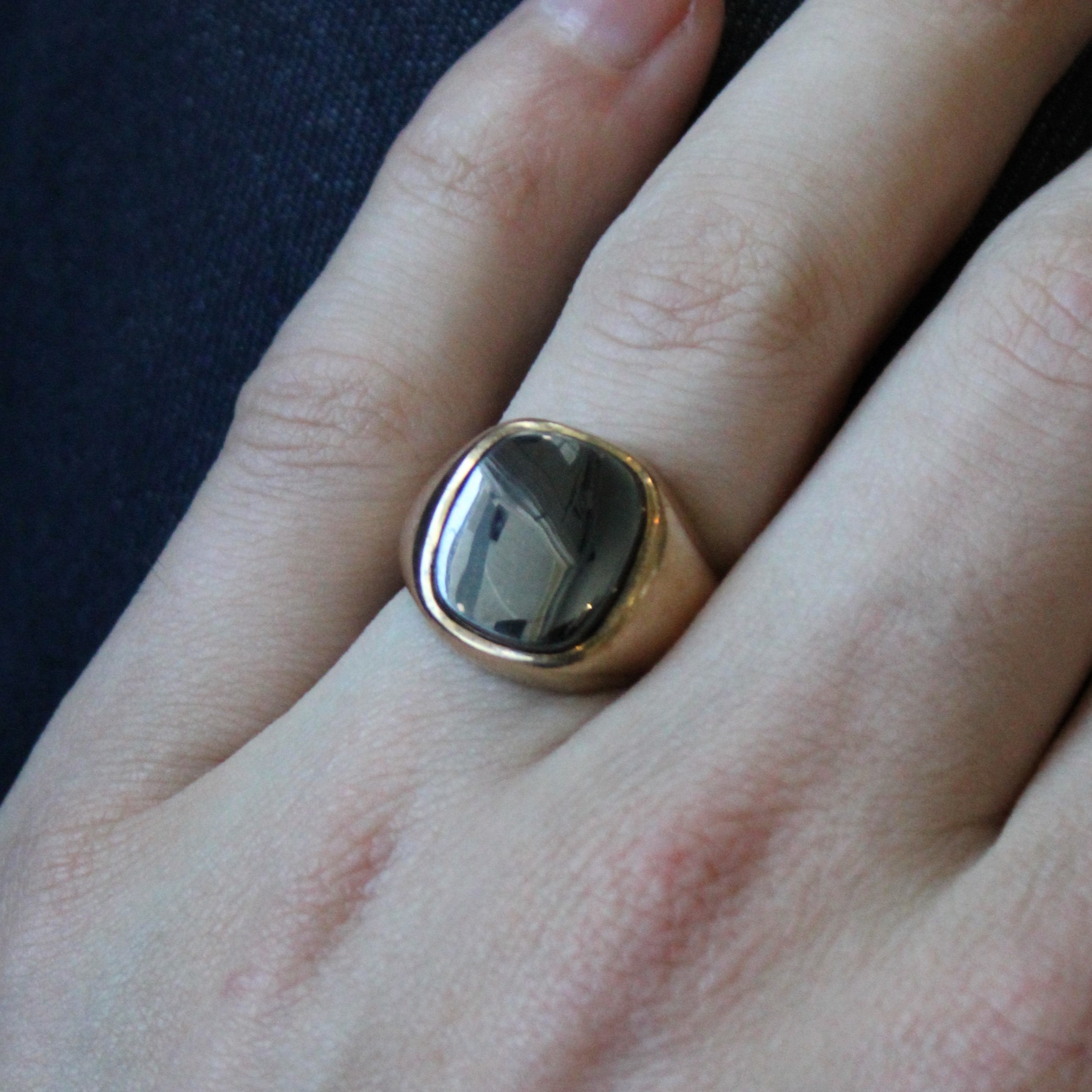 Hematite Cocktail Ring | 4.40ct | SZ 8 |