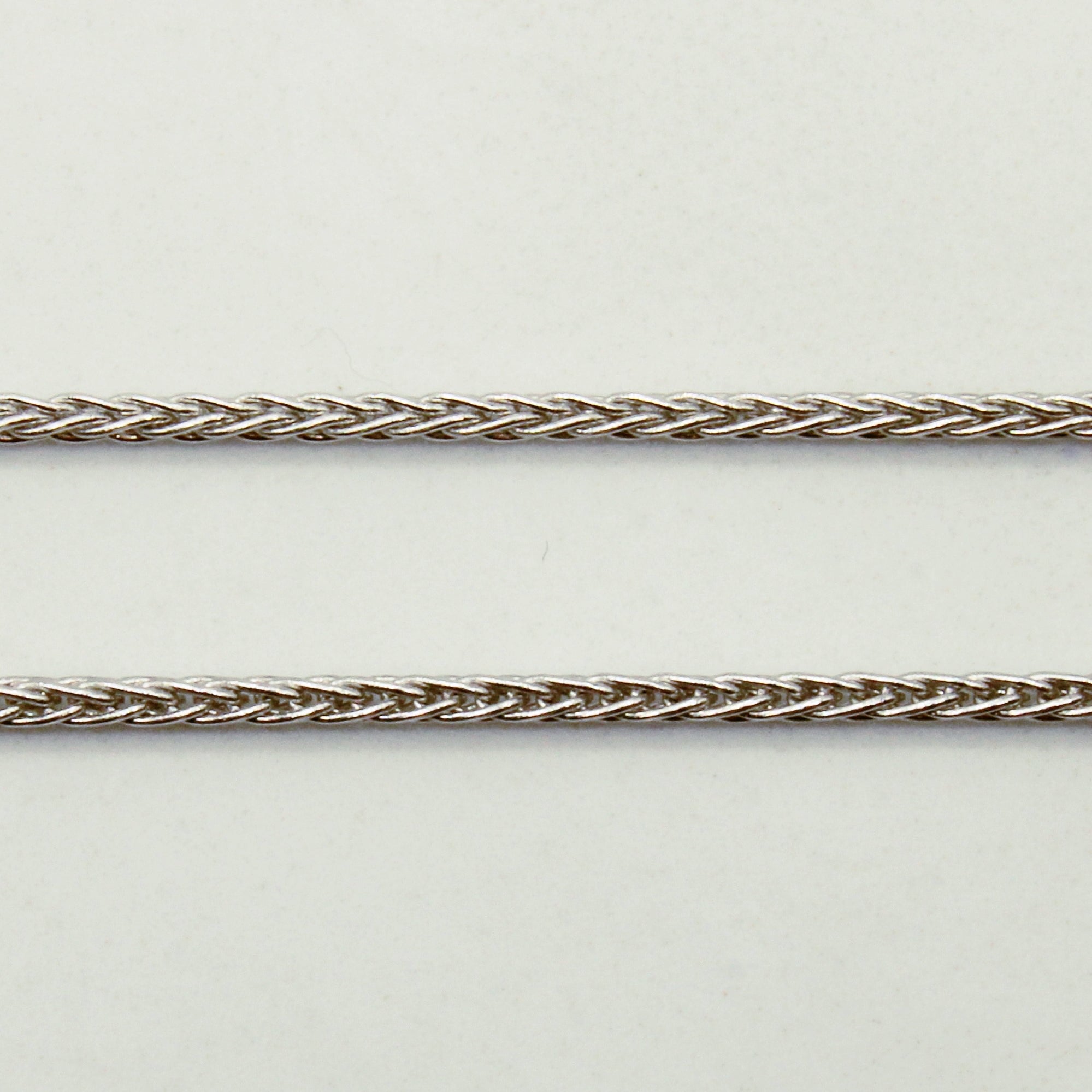 14k White Gold Wheat Chain | 16" |