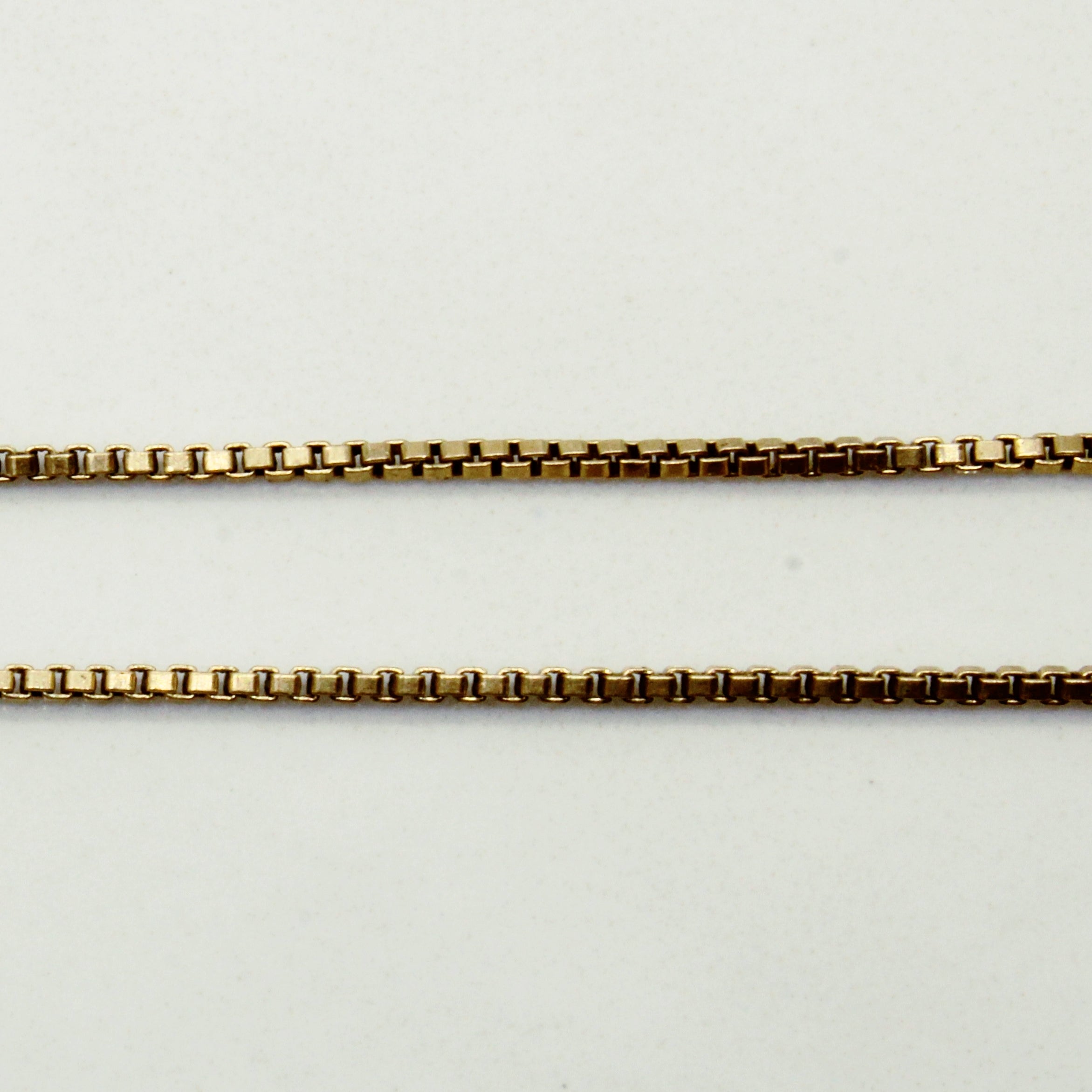 10k Yellow Gold Box Link Chain | 21" |