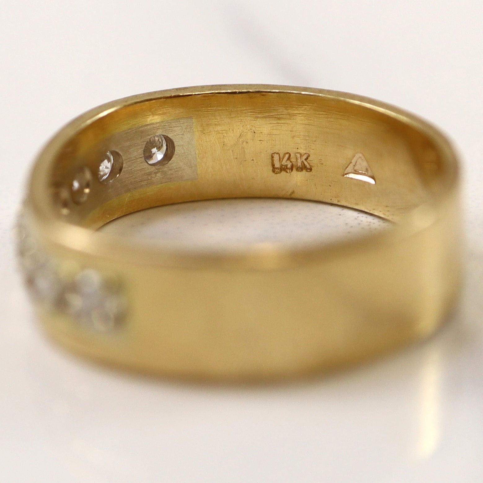 Semi Eternity Diamond Ring | 0.24ctw | SZ 4.5 |