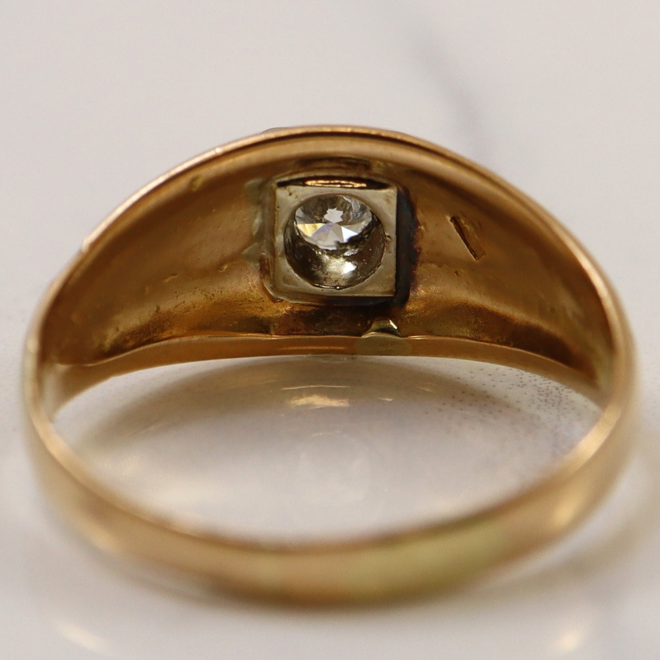 Single Diamond Tapered Ring | 0.27ct | SZ 9.25 |