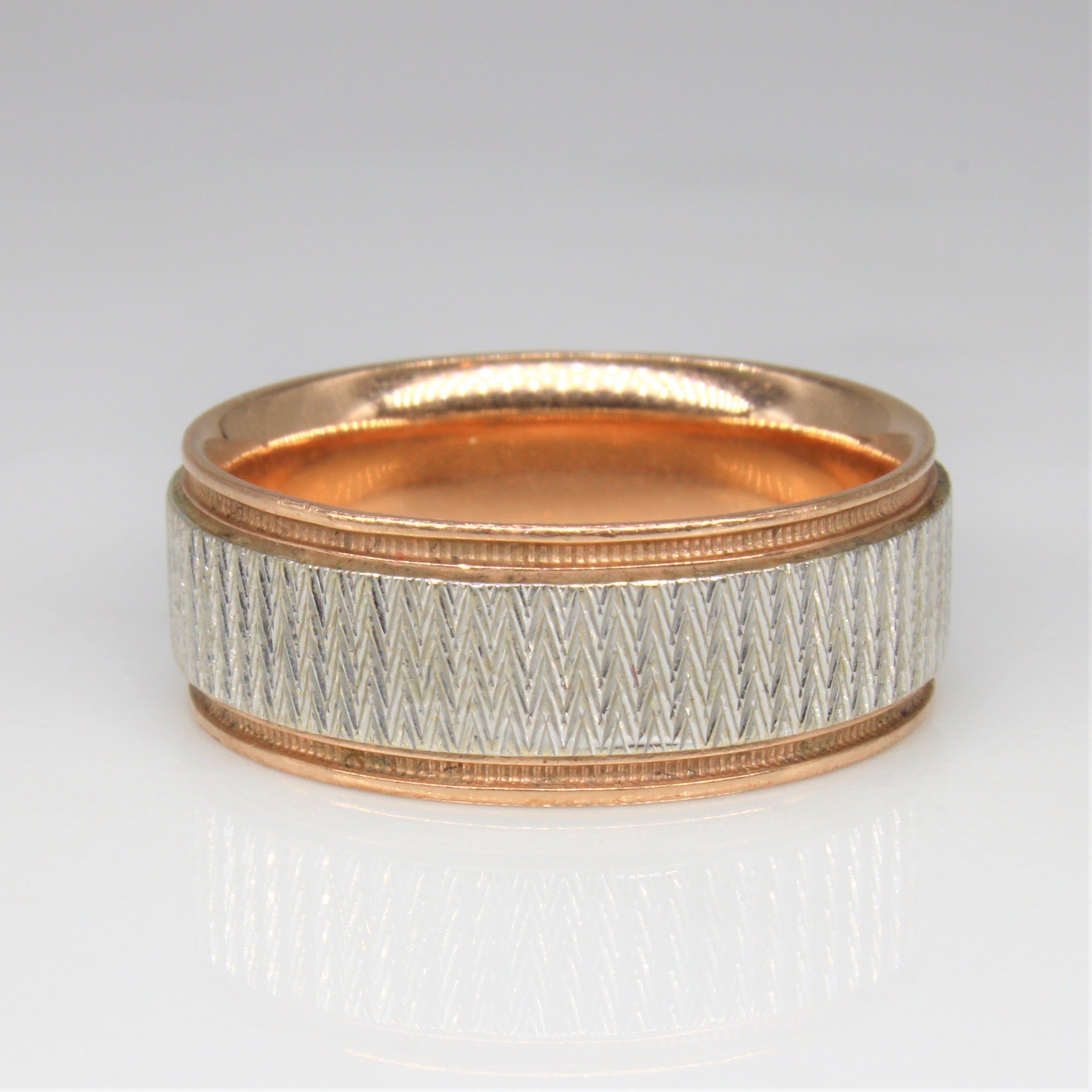 Michael Hill' Two Tone Patterned Ring | SZ 10 |