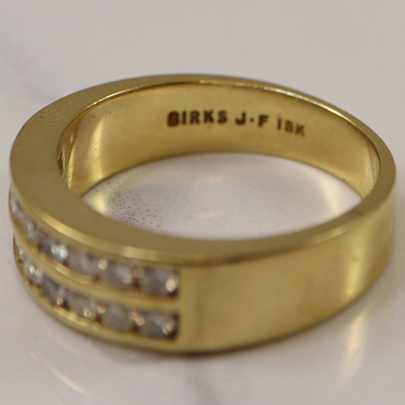 Double Row Diamond Ring | 0.48ctw | SZ 6.5 |