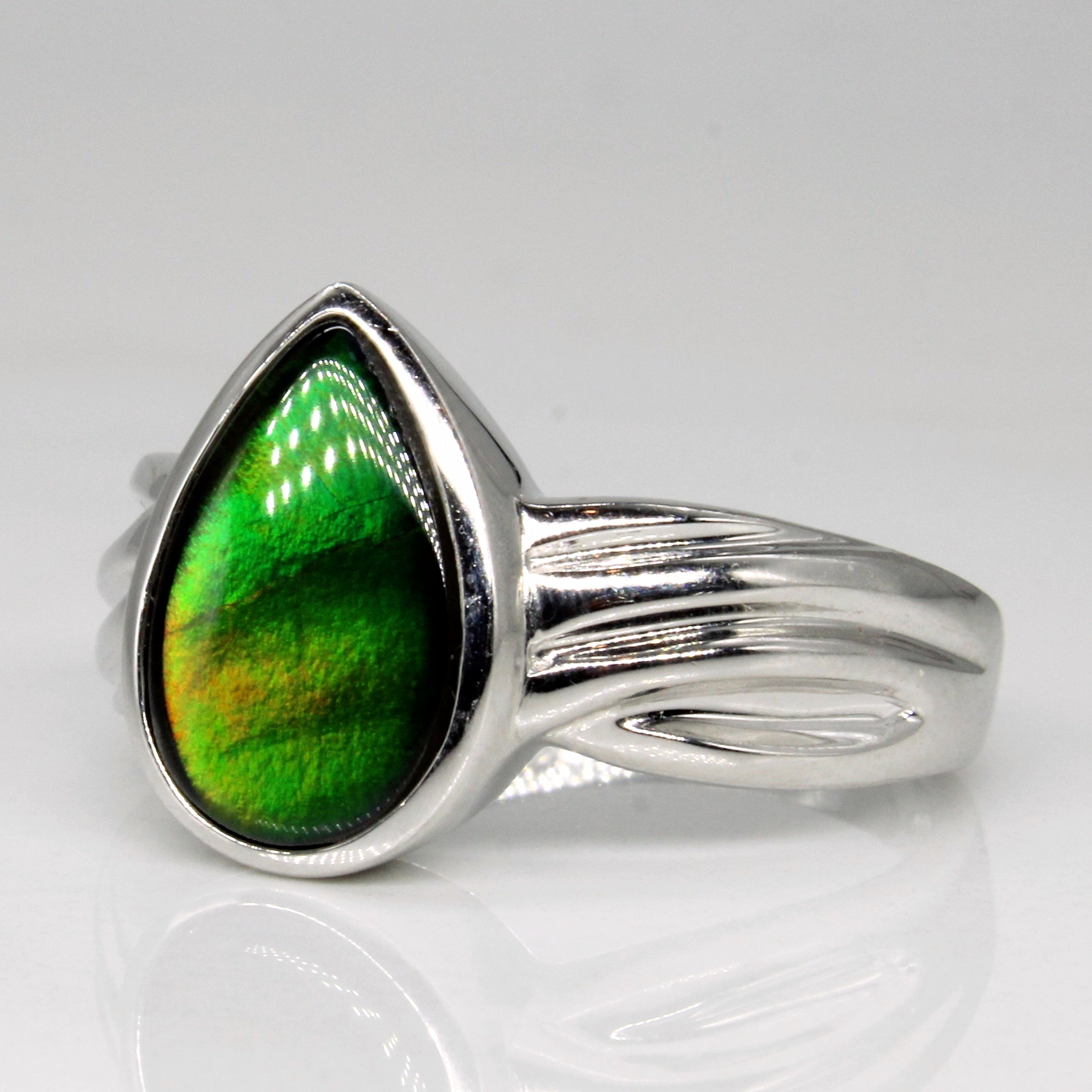Ammolite Cocktail Ring | 1.51ct | SZ 8 |
