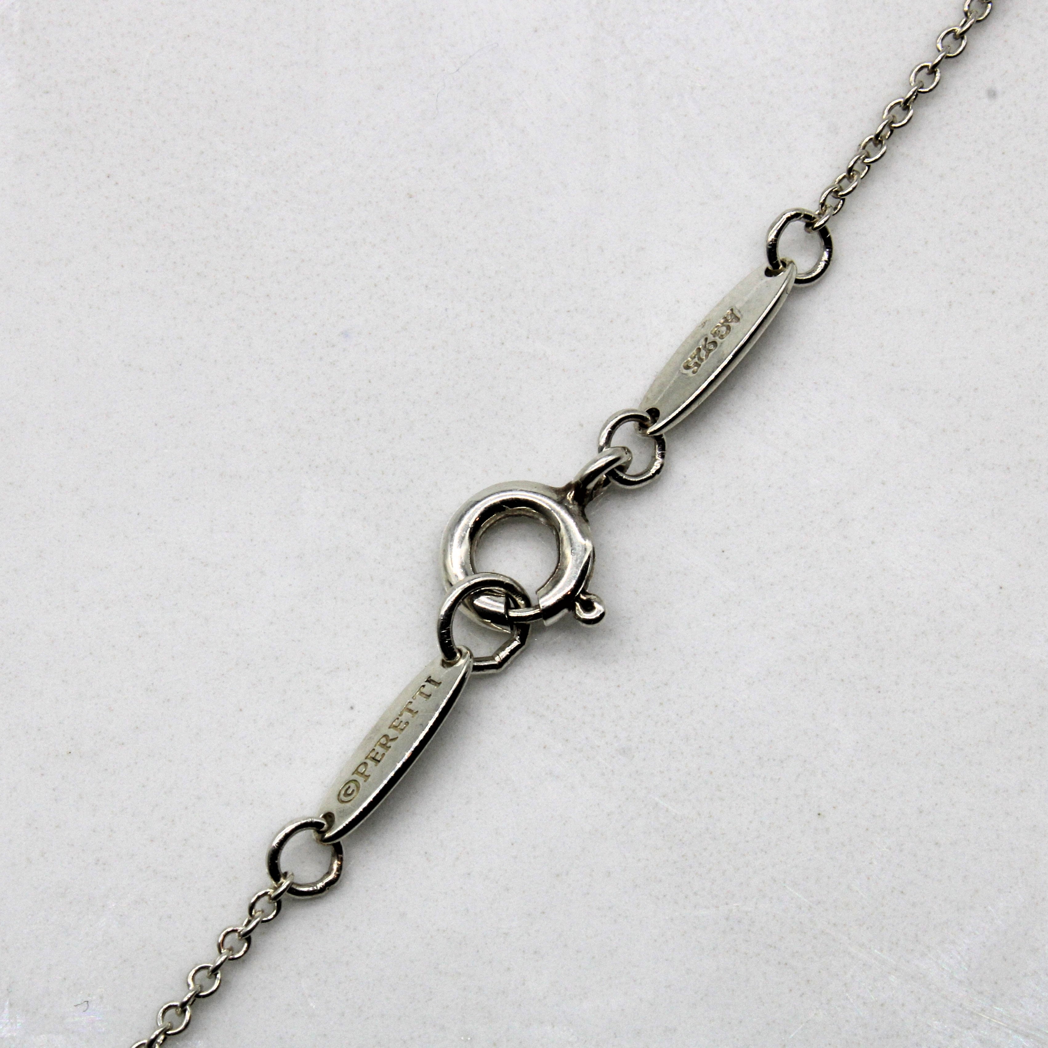 Pendentif coquillage Elsa Peretti Cat Island de Tiffany & Co. | 7,50 ct | 45,7 cm |