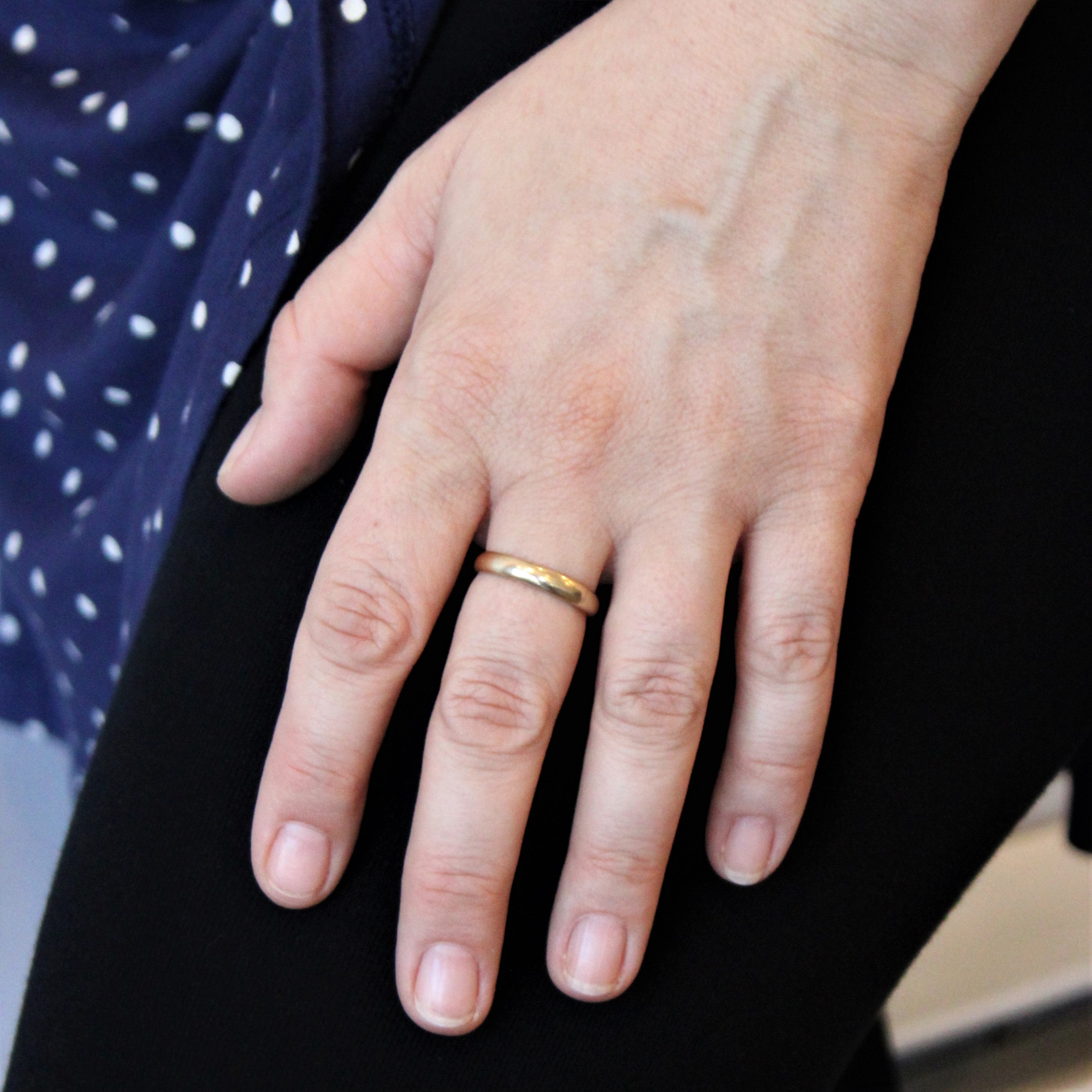 Art Deco Era Plain Band | SZ 7 |