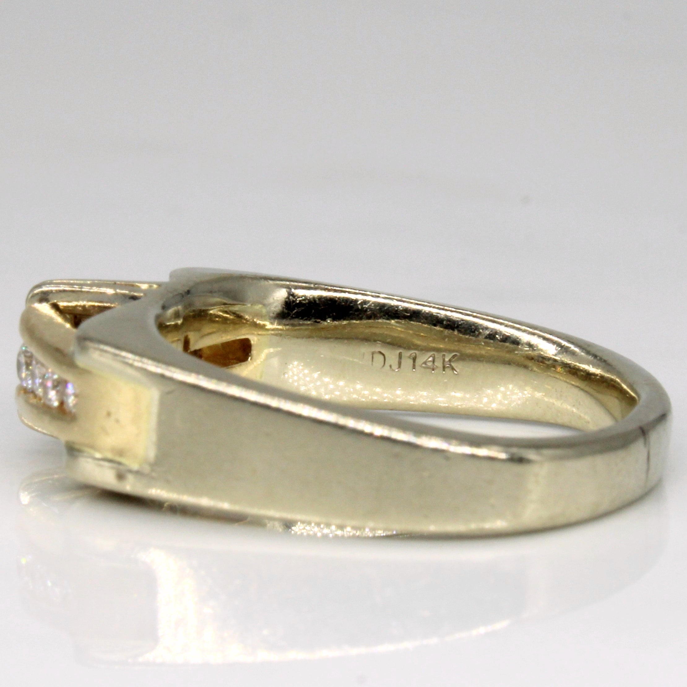 Tension Set Diamond Engagement Ring | 0.41ctw | SZ 8.25 |